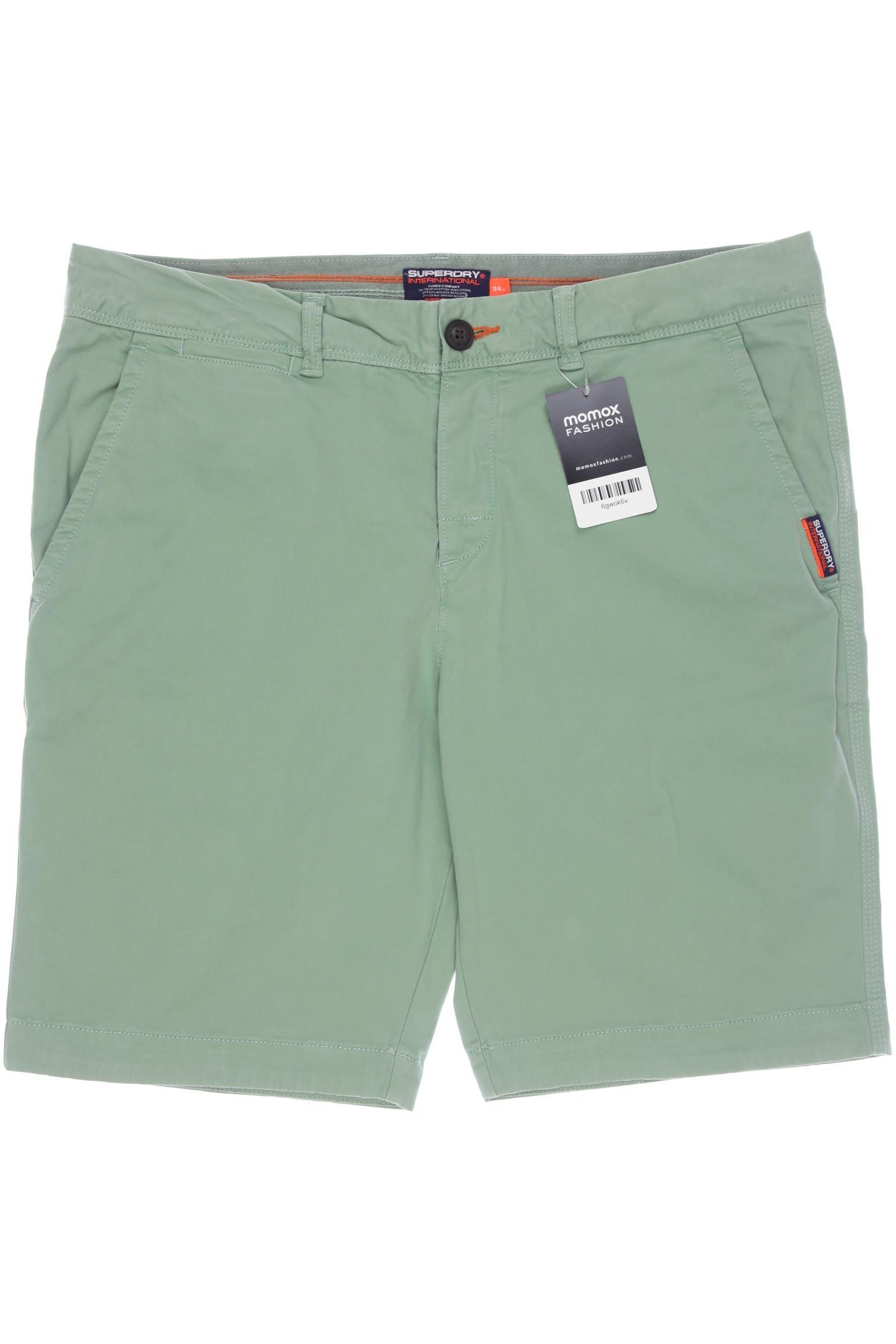 

Superdry Herren Shorts, grün, Gr. 34