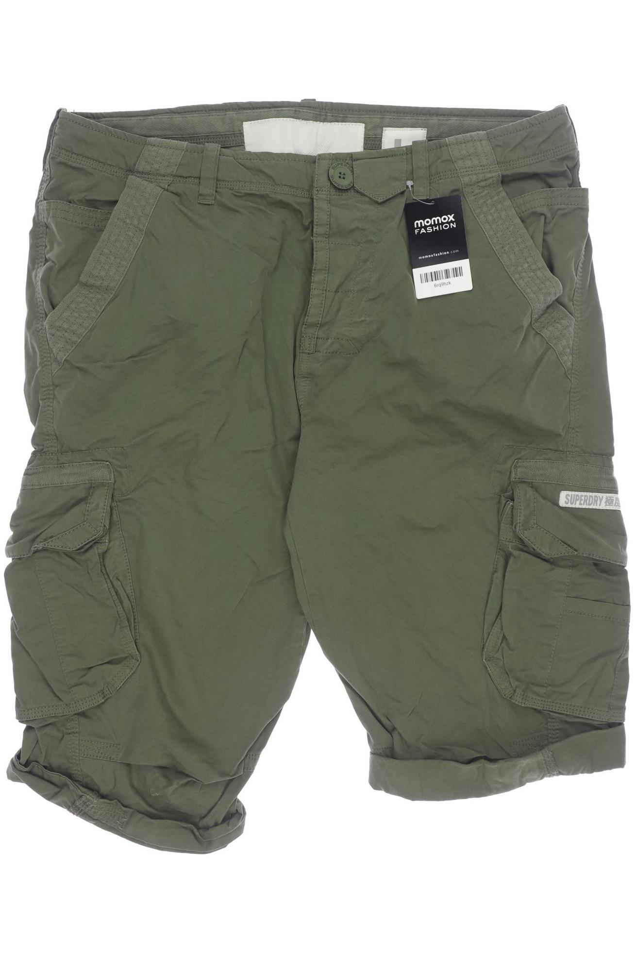 

Superdry Herren Shorts, grün, Gr. 52
