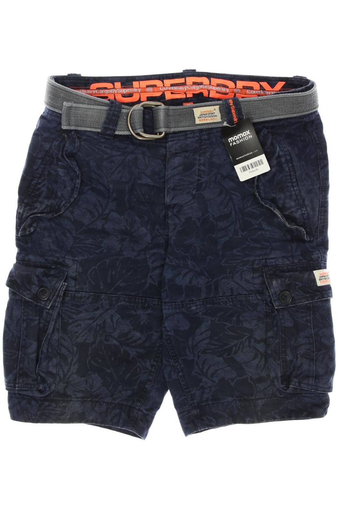 

Superdry Herren Shorts, marineblau