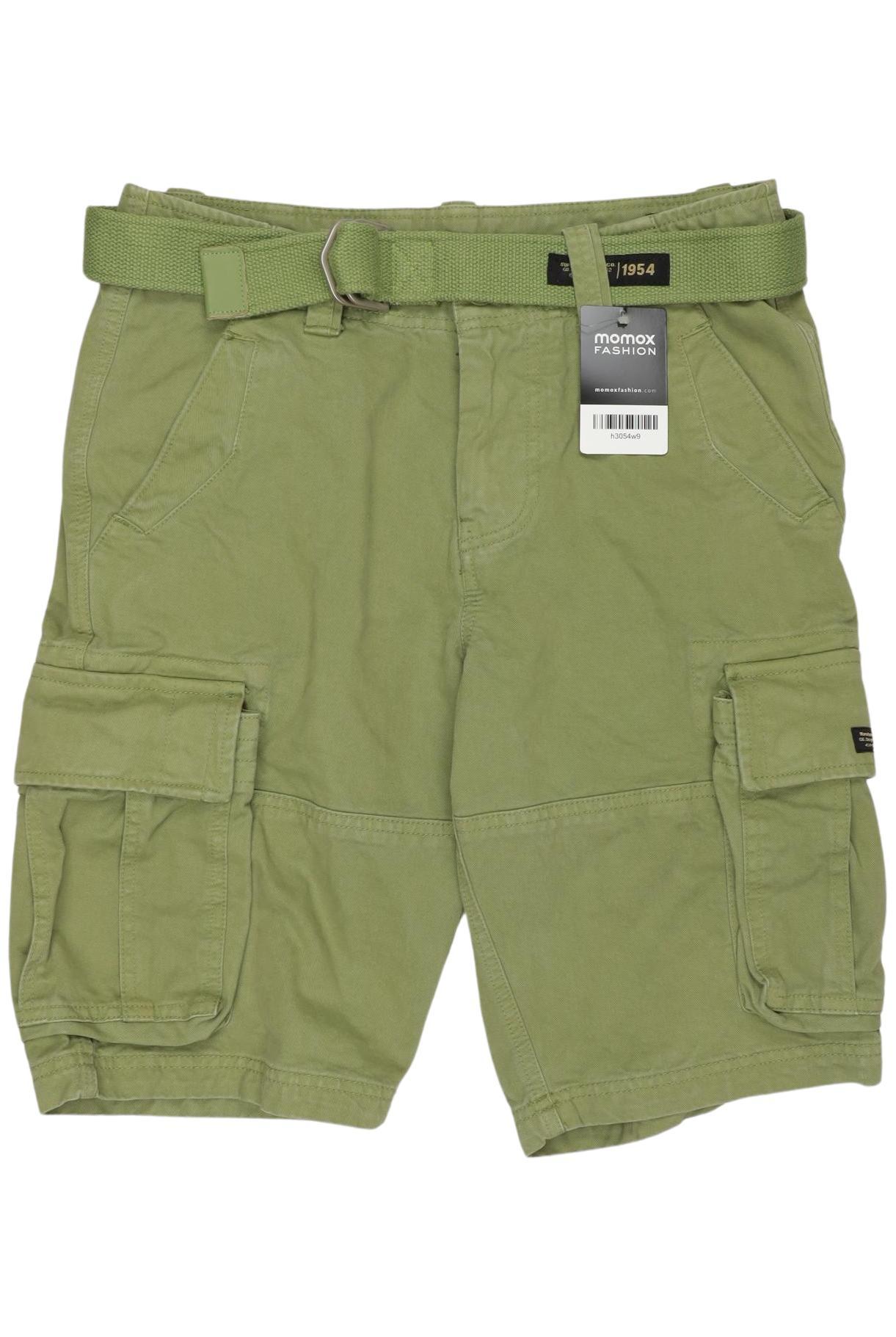 

Superdry Herren Shorts, grün, Gr. 30