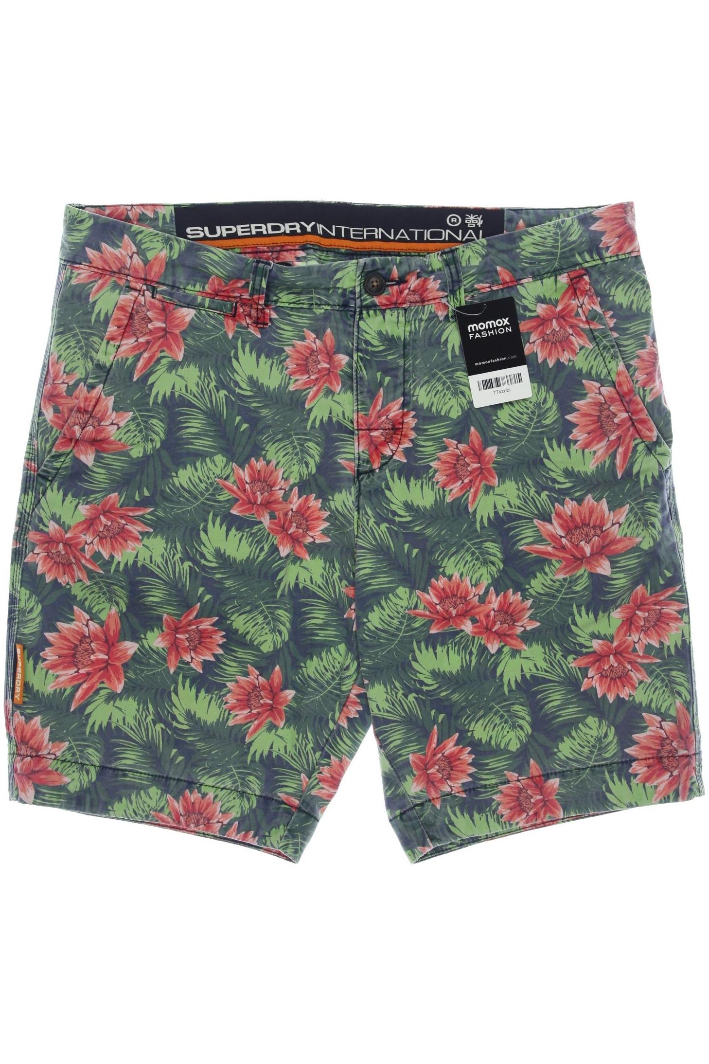 

Superdry Herren Shorts, grün, Gr. 54