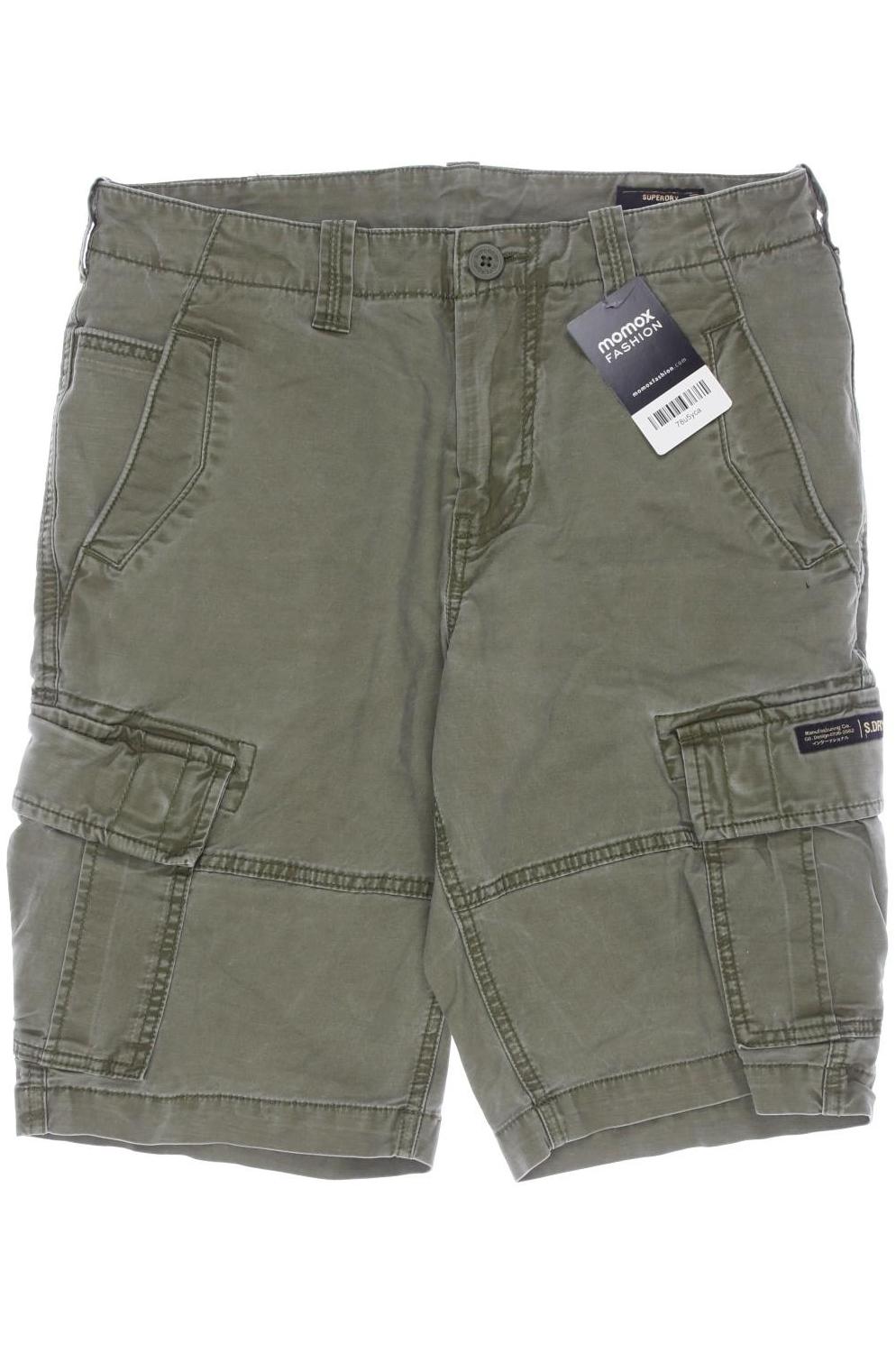 

Superdry Herren Shorts, grün, Gr. 31