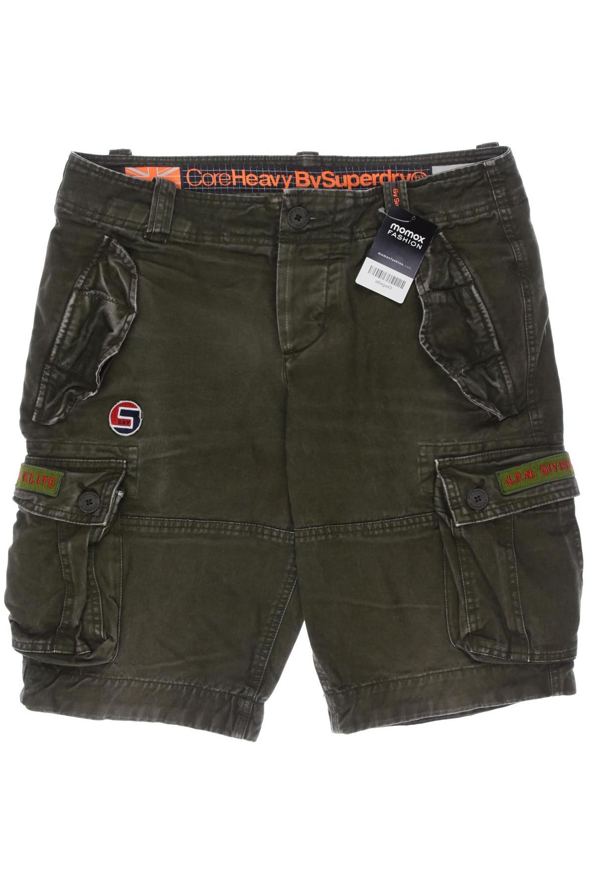 

Superdry Herren Shorts, grün, Gr. 52