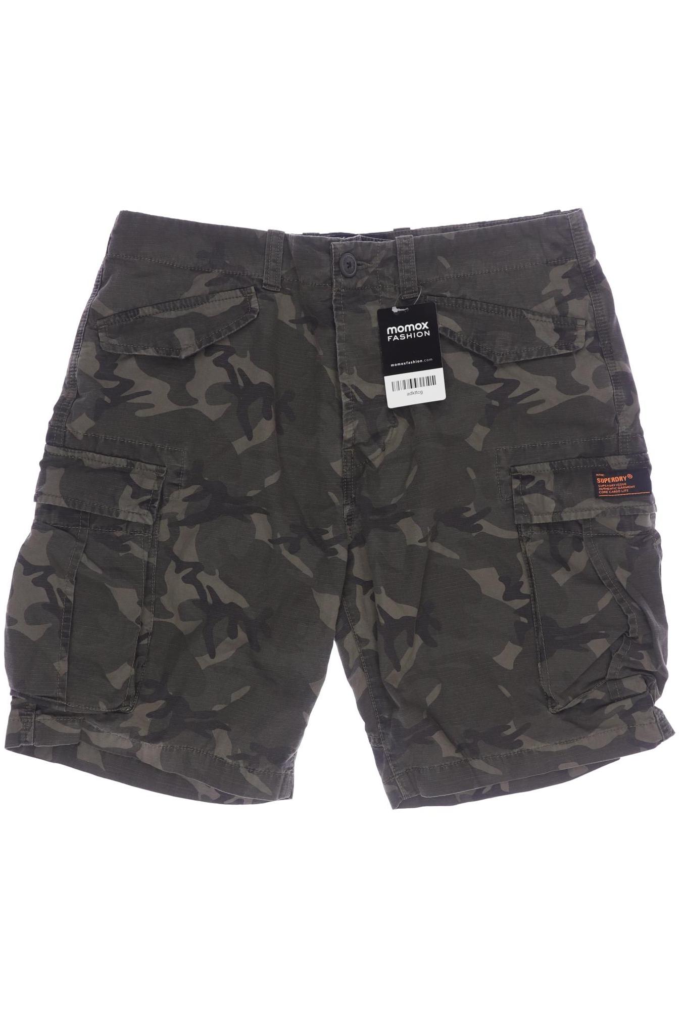

Superdry Herren Shorts, grün, Gr. 31