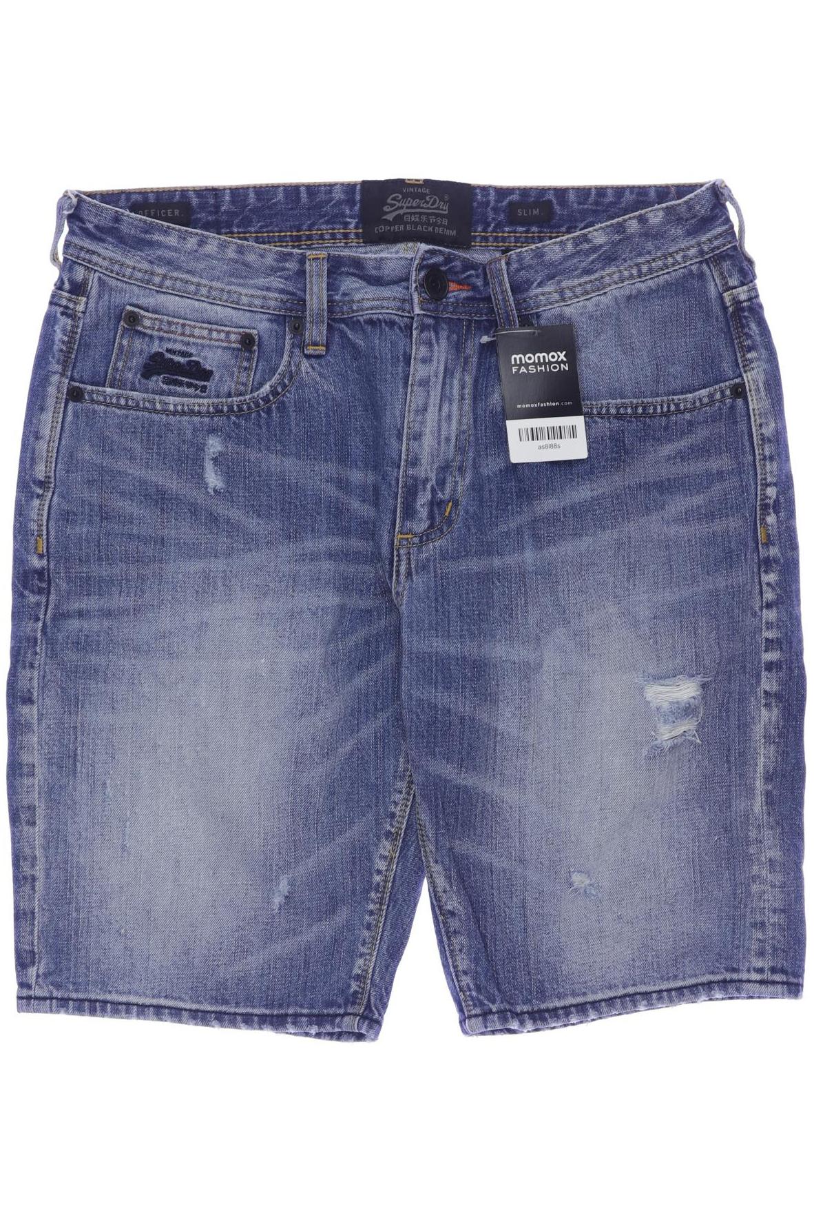 

Superdry Herren Shorts, blau, Gr. 33