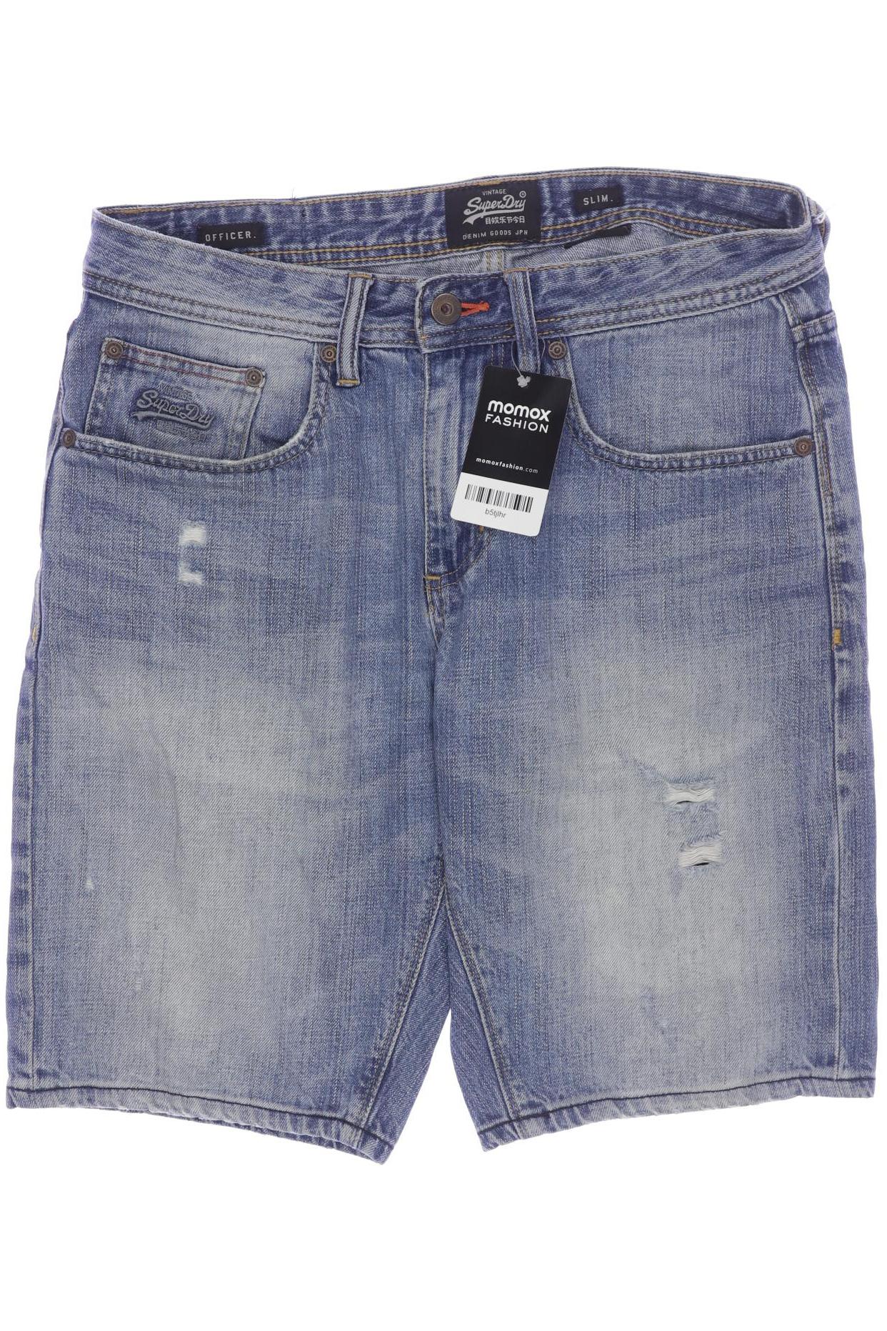 

Superdry Herren Shorts, blau, Gr. 31