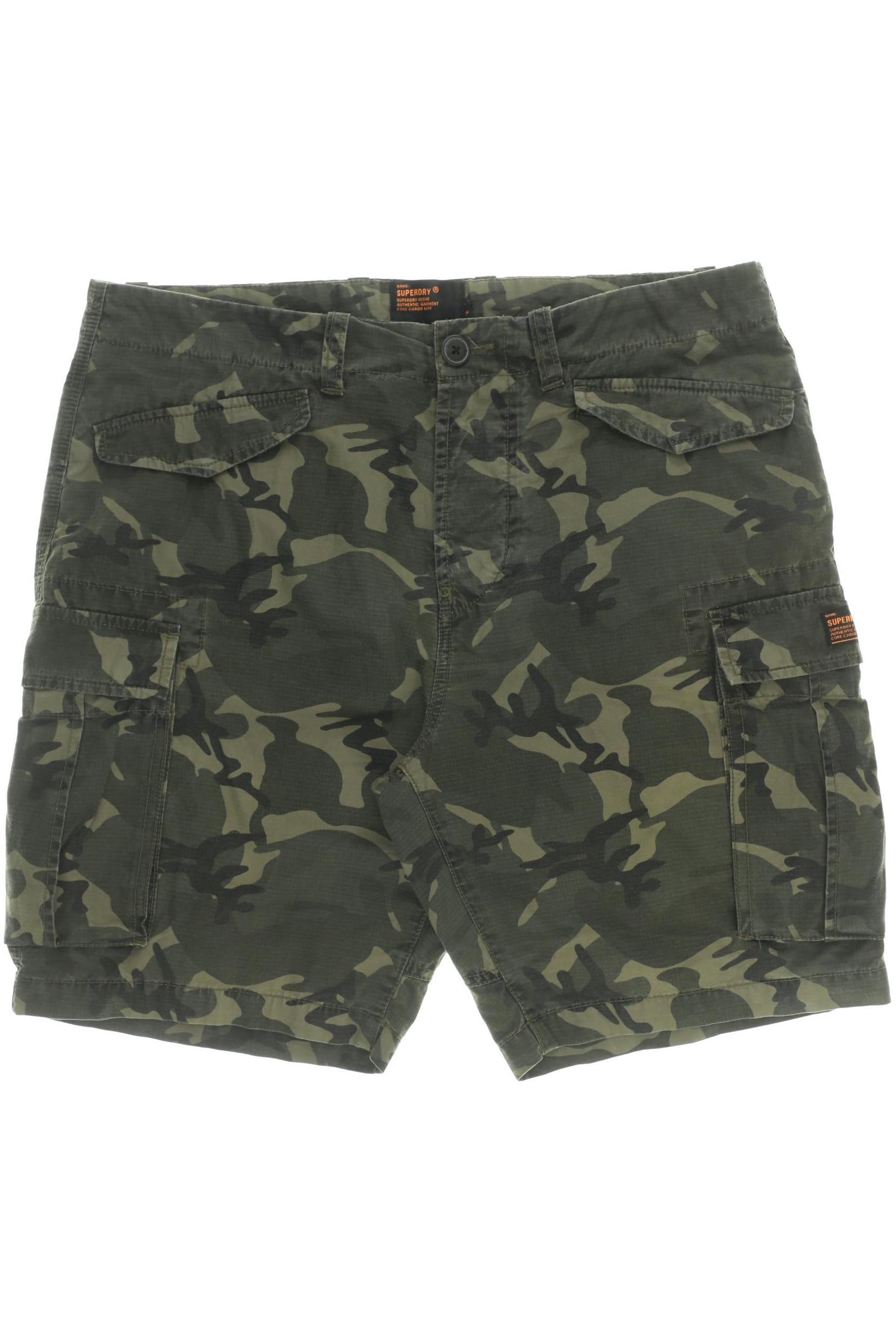 

Superdry Herren Shorts, grün, Gr. 34