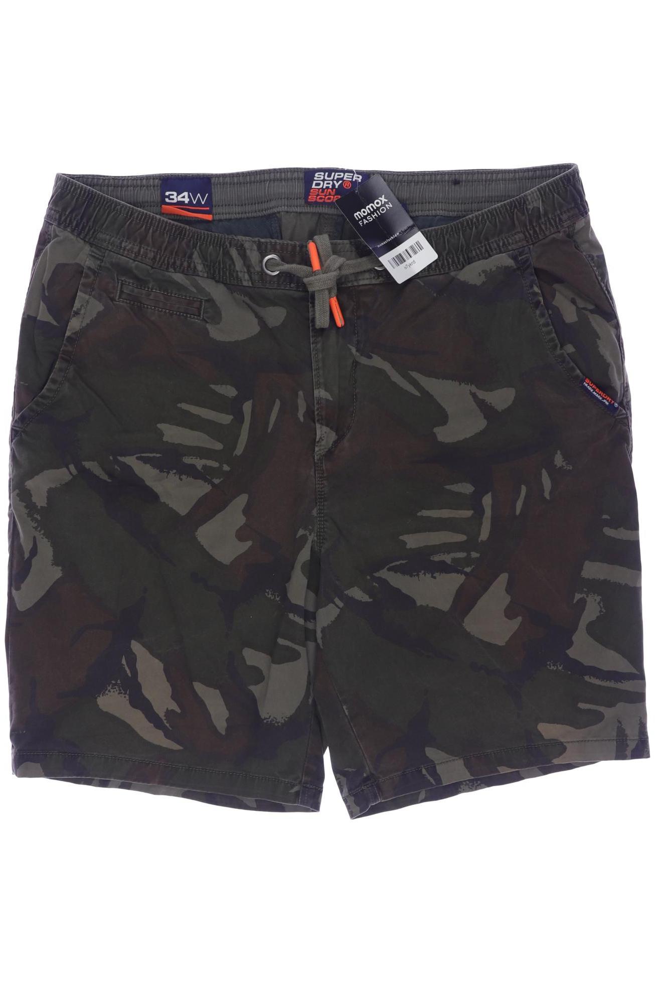 

Superdry Herren Shorts, grün, Gr. 34