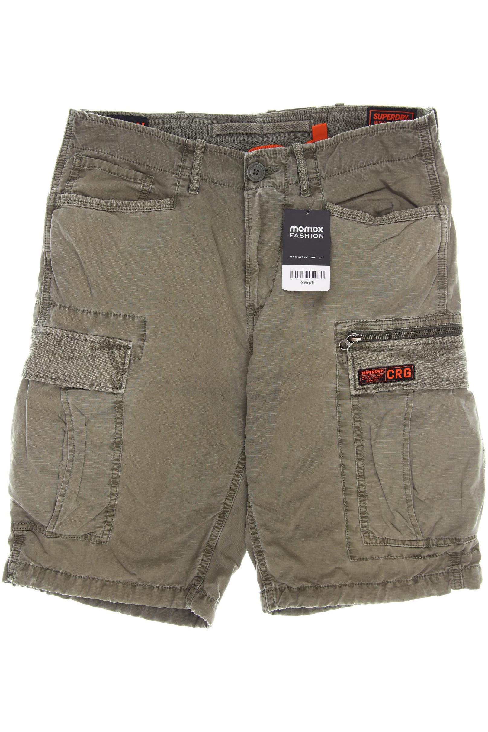 

Superdry Herren Shorts, grün, Gr. 30