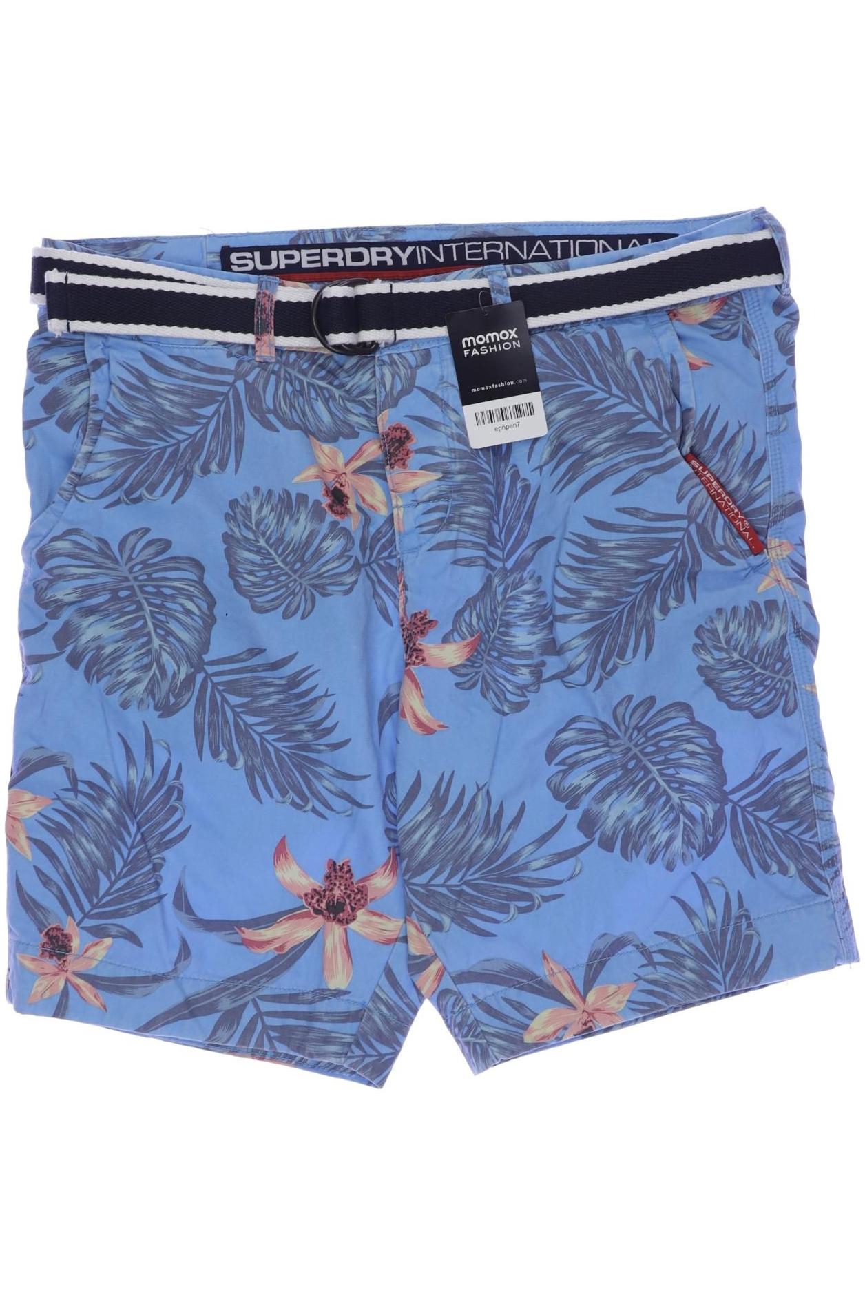 

Superdry Herren Shorts, blau, Gr. 54