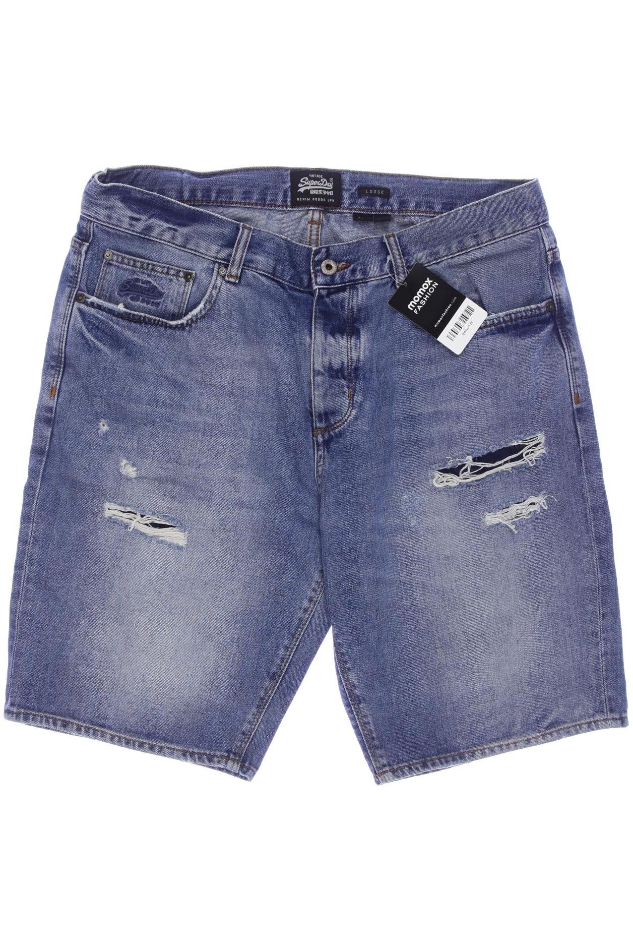 

Superdry Herren Shorts, blau, Gr. 34