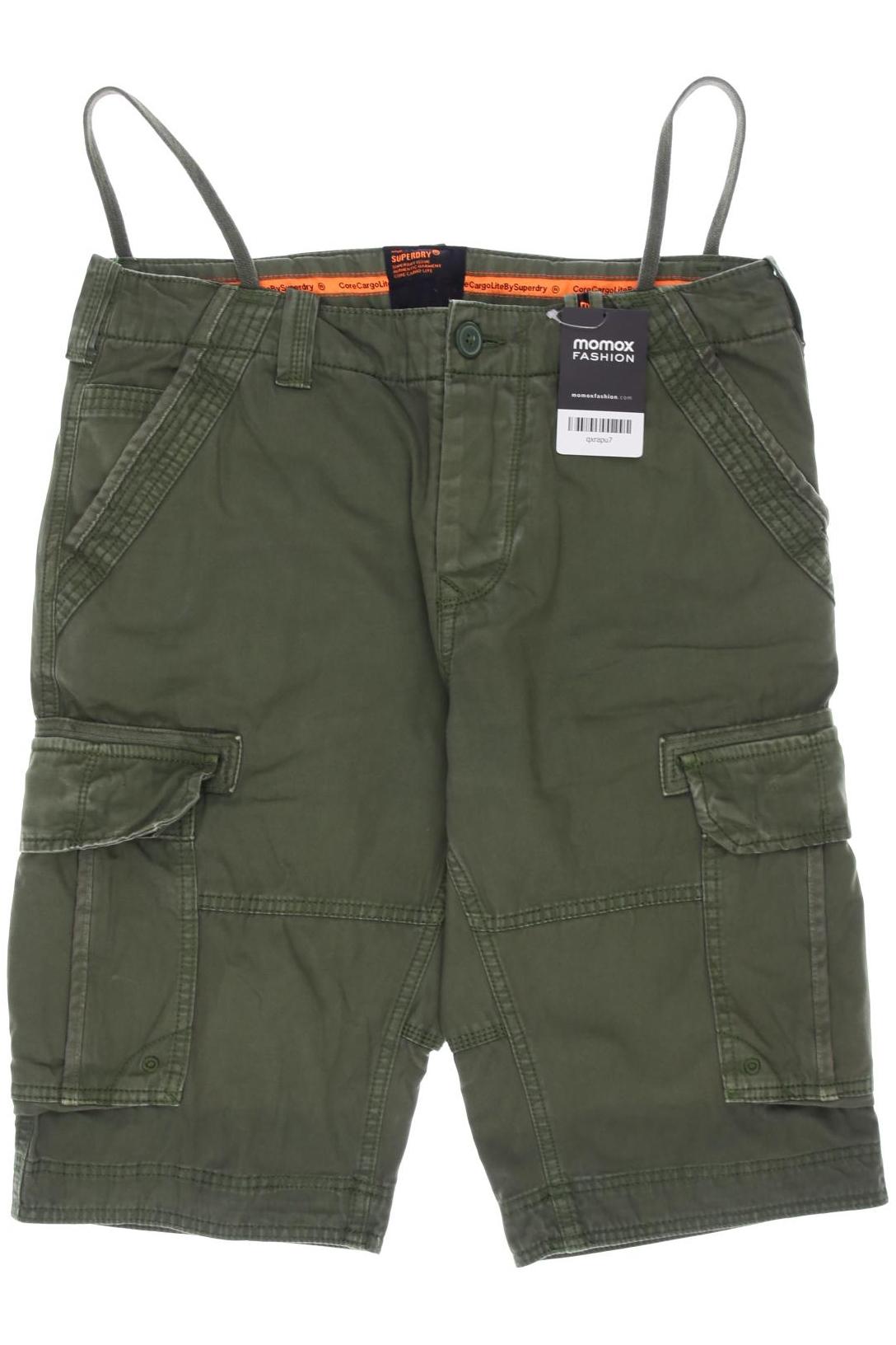 

Superdry Herren Shorts, grün, Gr. 32