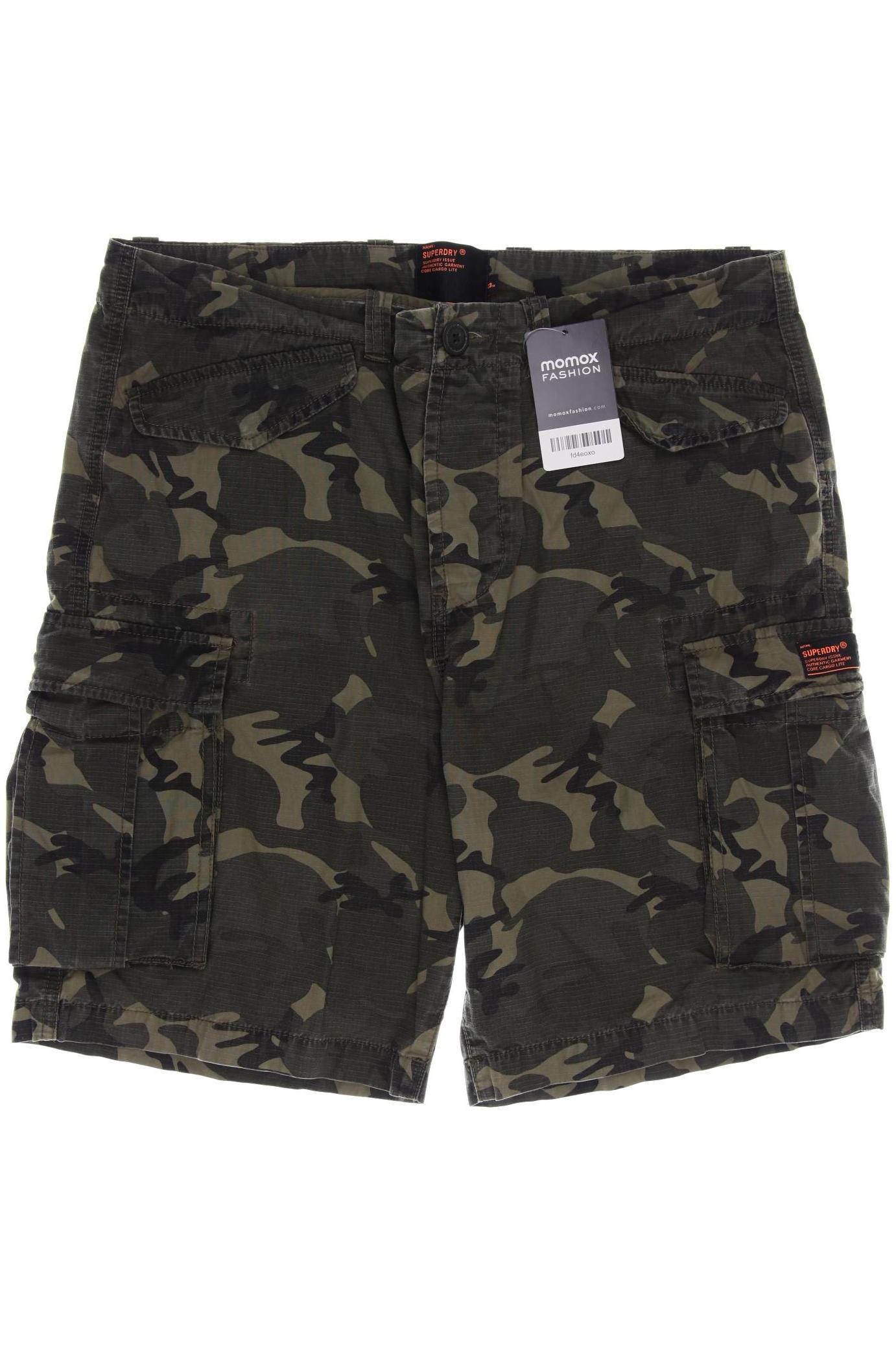 

Superdry Herren Shorts, grün, Gr. 33