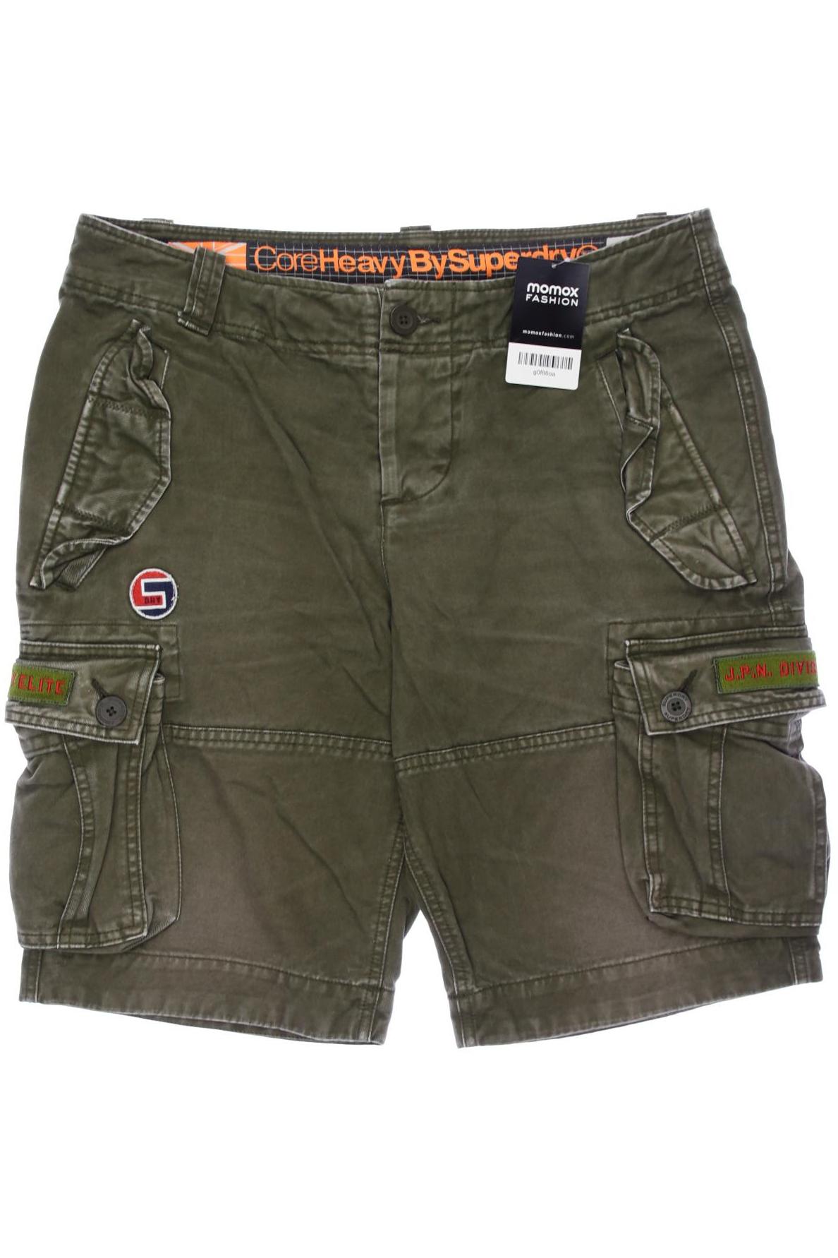 

Superdry Herren Shorts, grün, Gr. 52