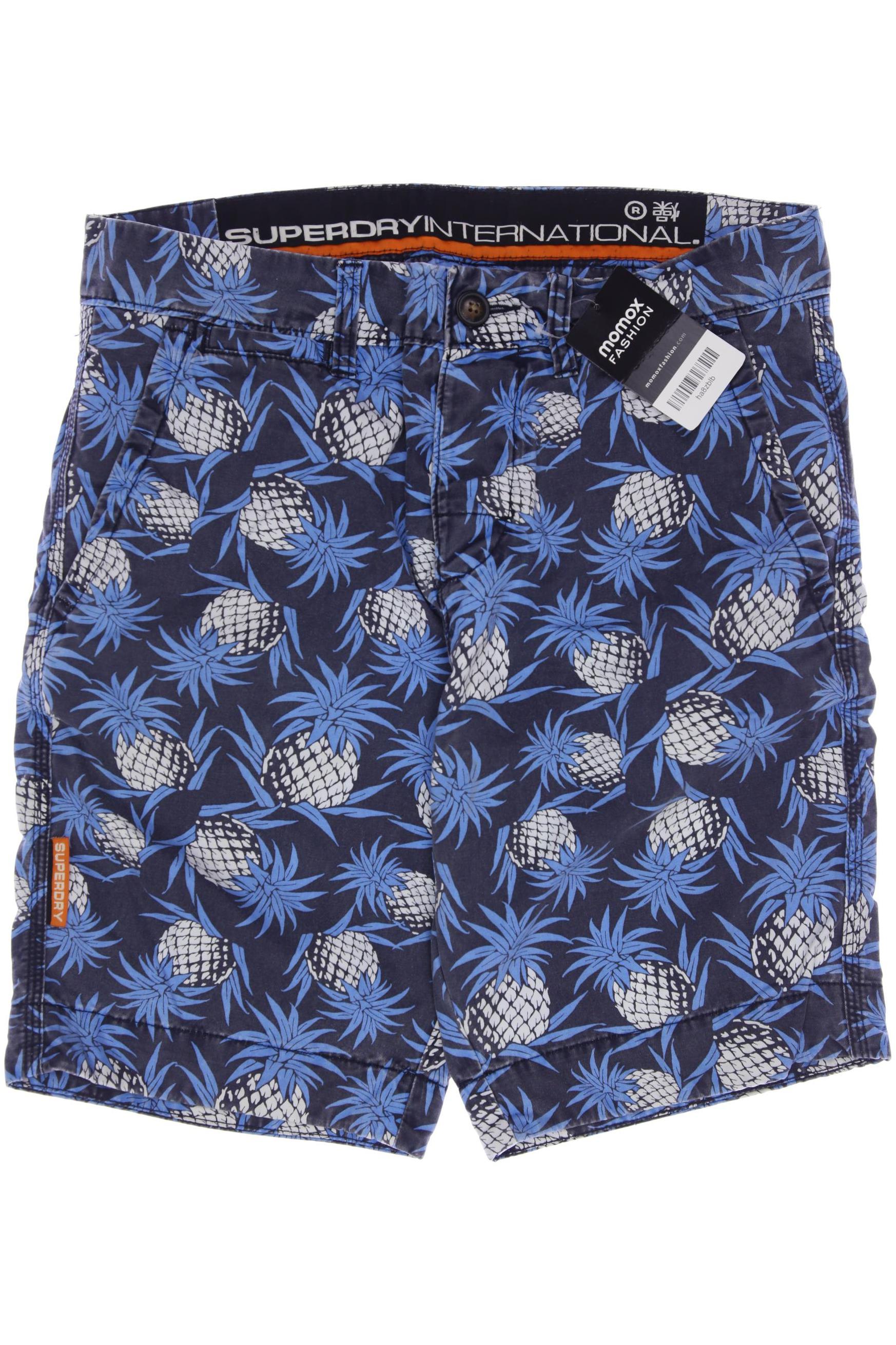 

Superdry Herren Shorts, blau, Gr. 46