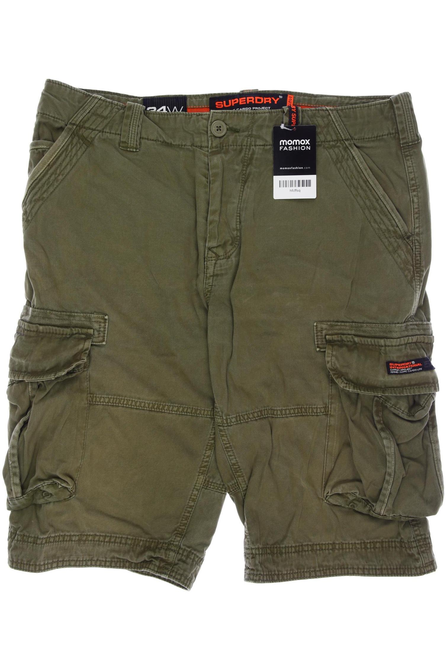 

Superdry Herren Shorts, grün, Gr. 52