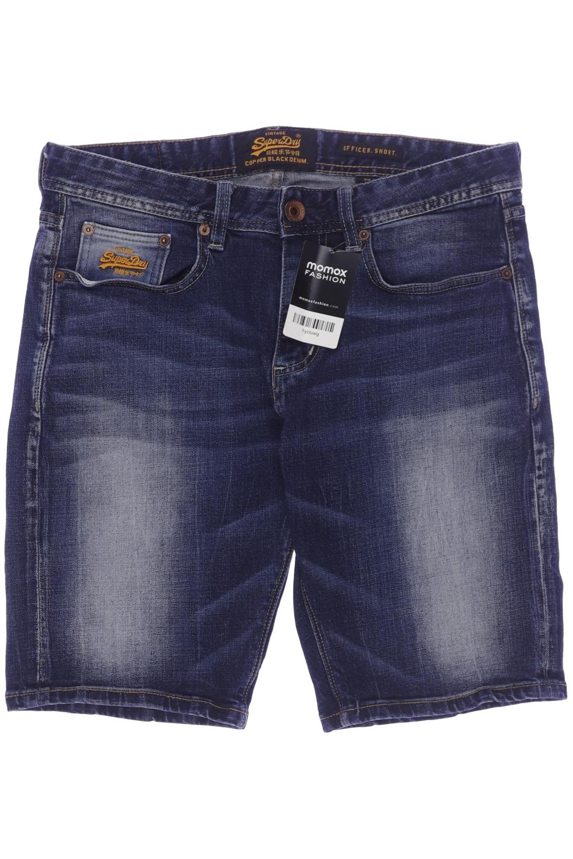 

Superdry Herren Shorts, blau, Gr. 31