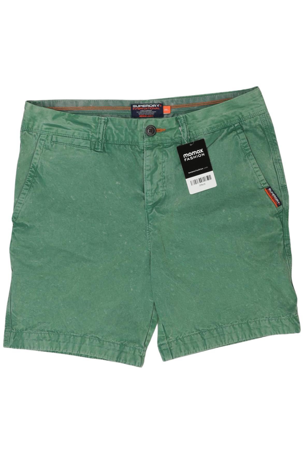 

Superdry Herren Shorts, grün, Gr. 30