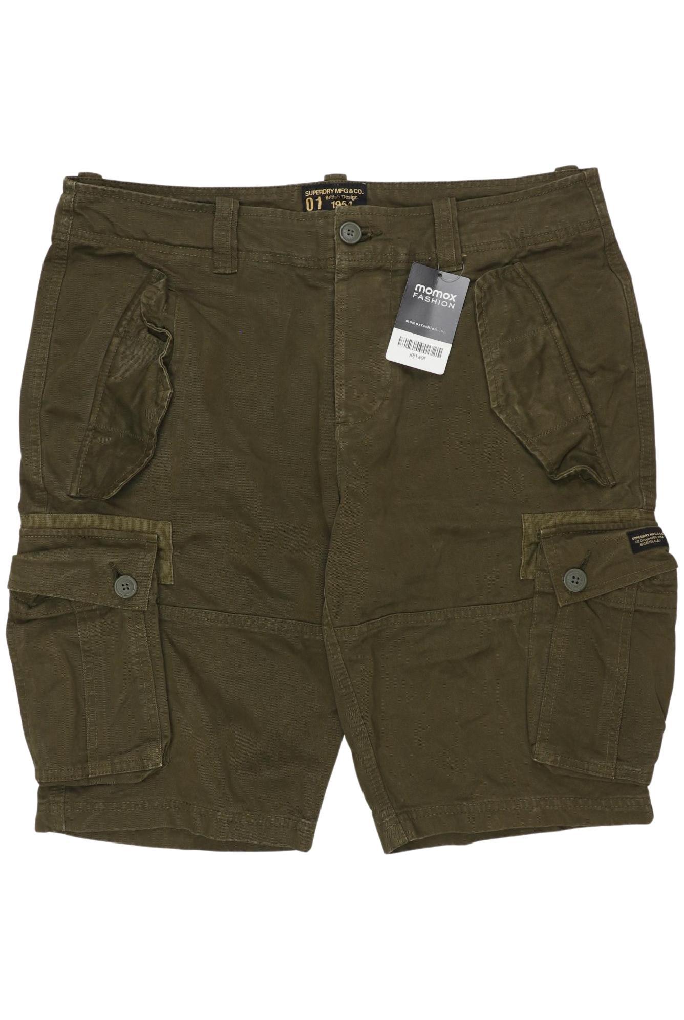 

Superdry Herren Shorts, grün, Gr. 34