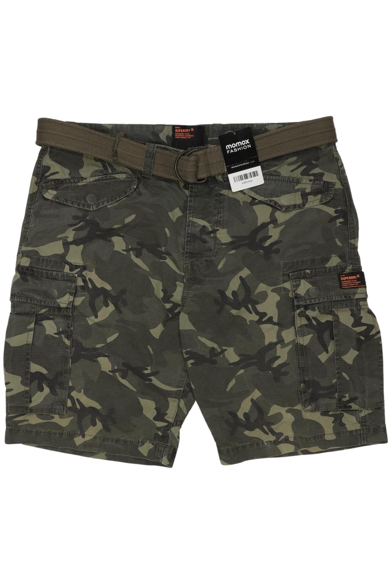 

Superdry Herren Shorts, grün, Gr. 32