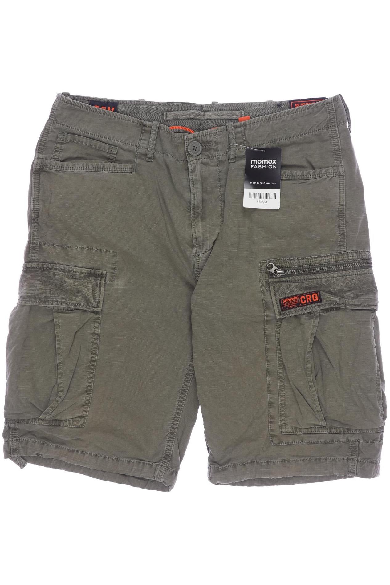 

Superdry Herren Shorts, grün, Gr. 33