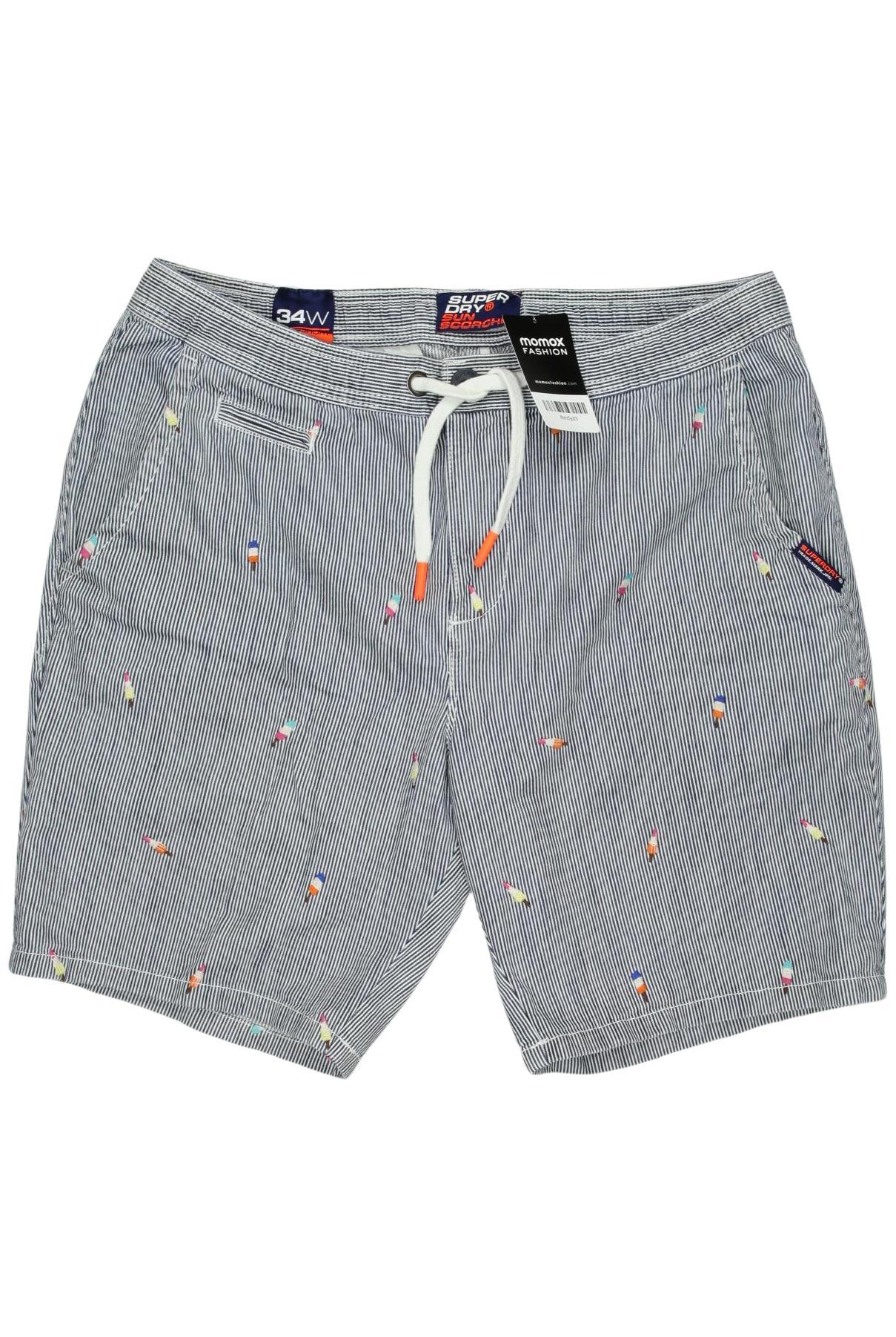 

Superdry Herren Shorts, blau, Gr. 34