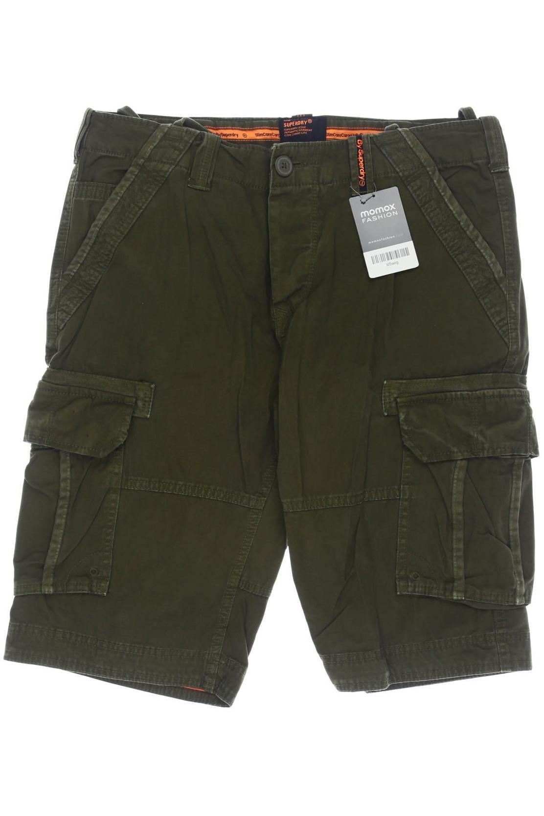

Superdry Herren Shorts, grün, Gr. 48