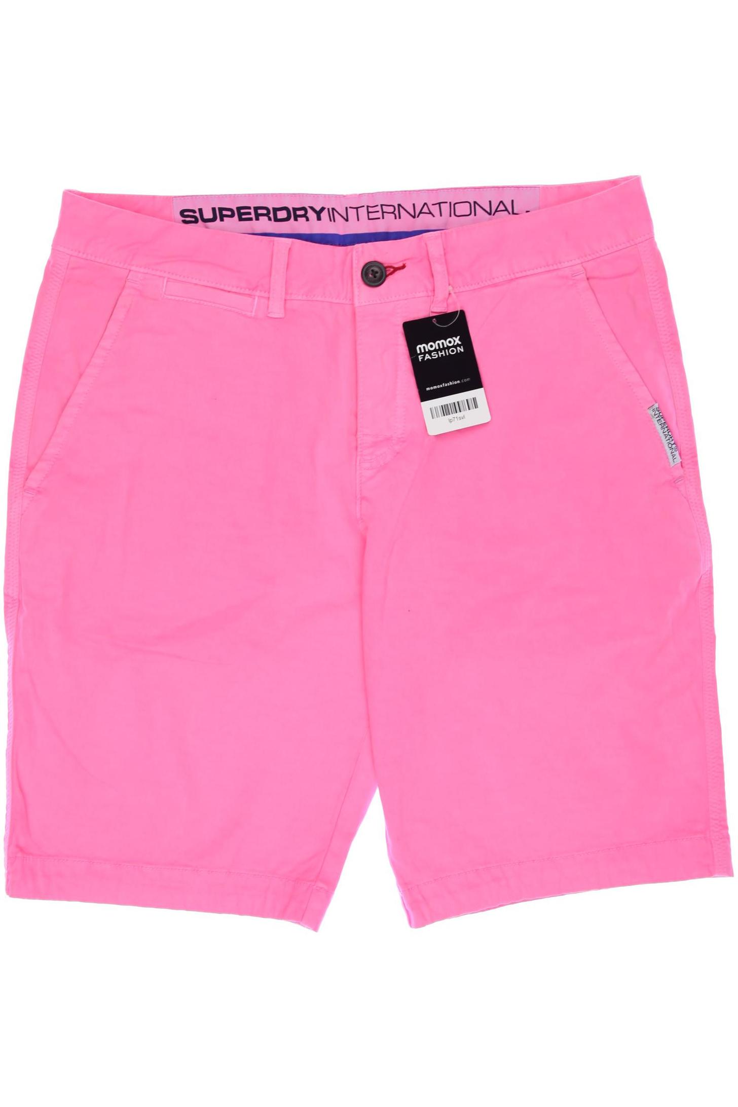 

Superdry Herren Shorts, pink, Gr. 48