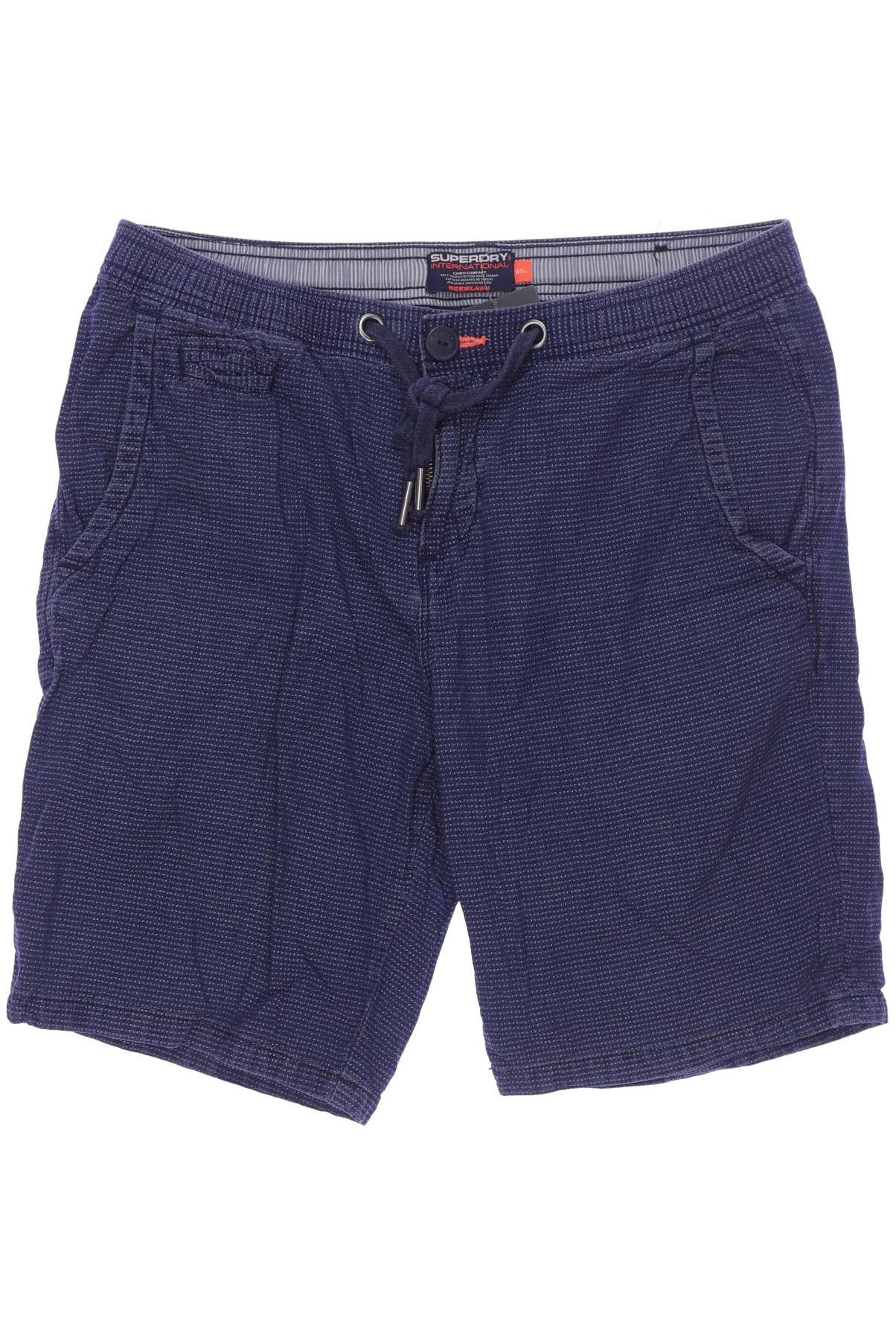 

Superdry Herren Shorts, blau, Gr. 31