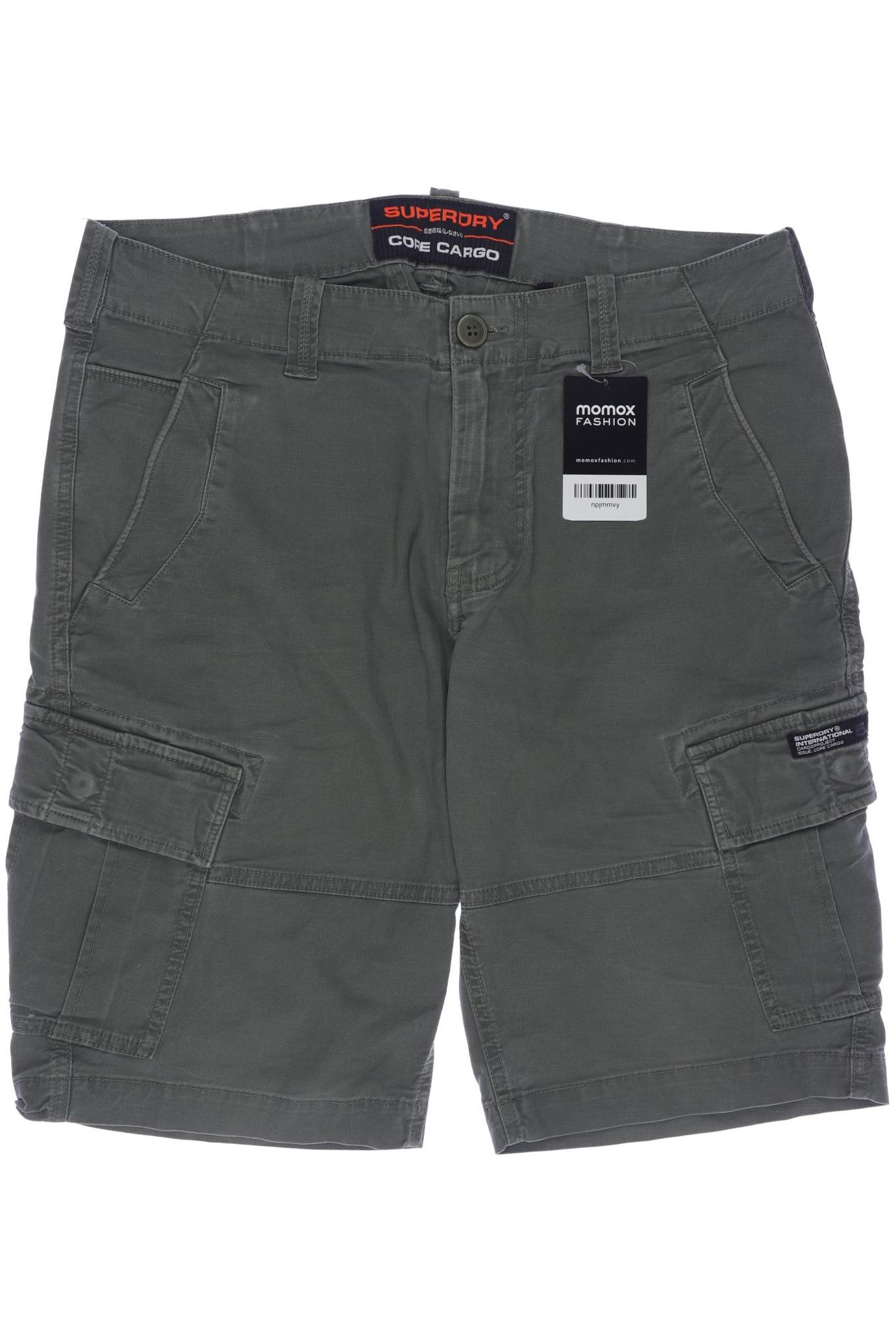 

Superdry Herren Shorts, grün, Gr. 32