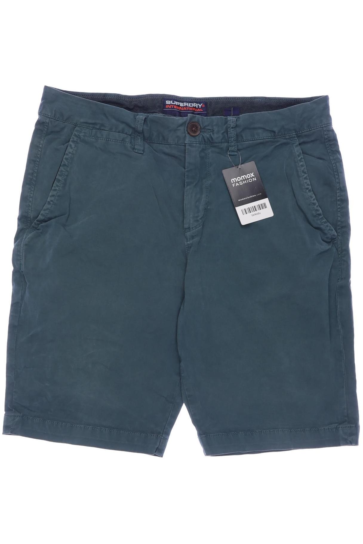 

Superdry Herren Shorts, grün, Gr. 32
