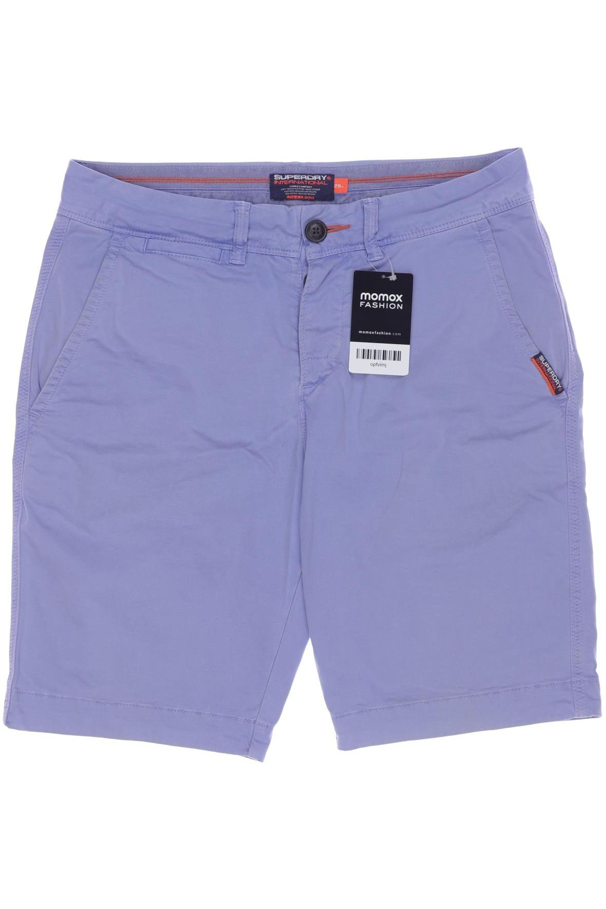 

Superdry Herren Shorts, blau, Gr. 28
