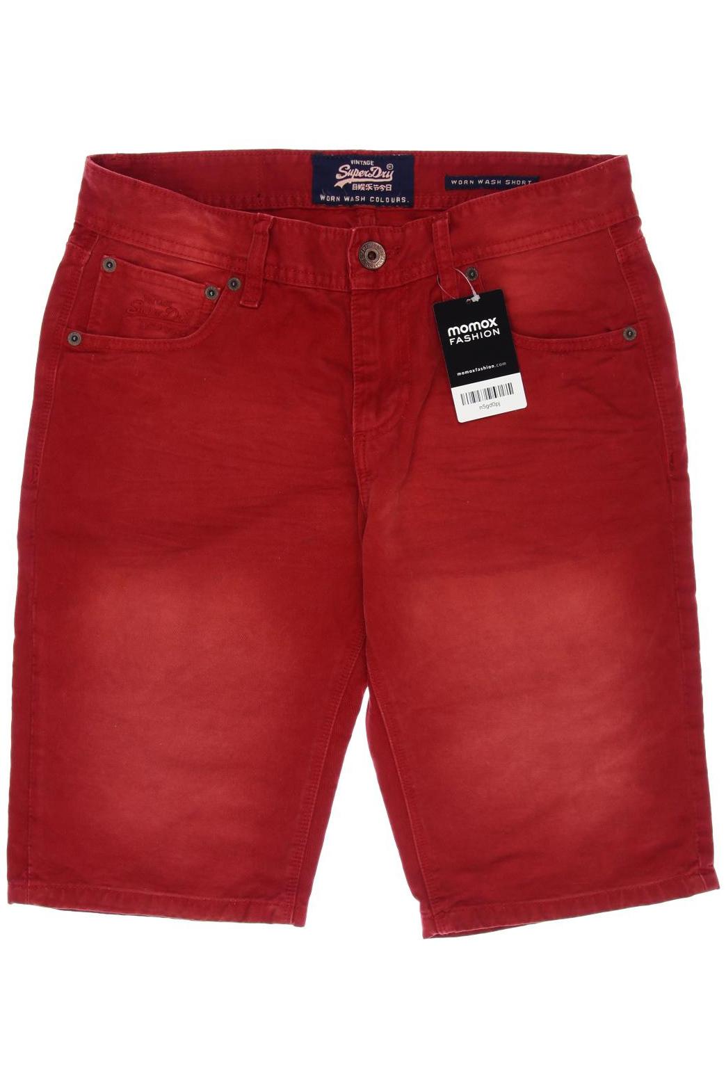

Superdry Herren Shorts, rot, Gr. 46