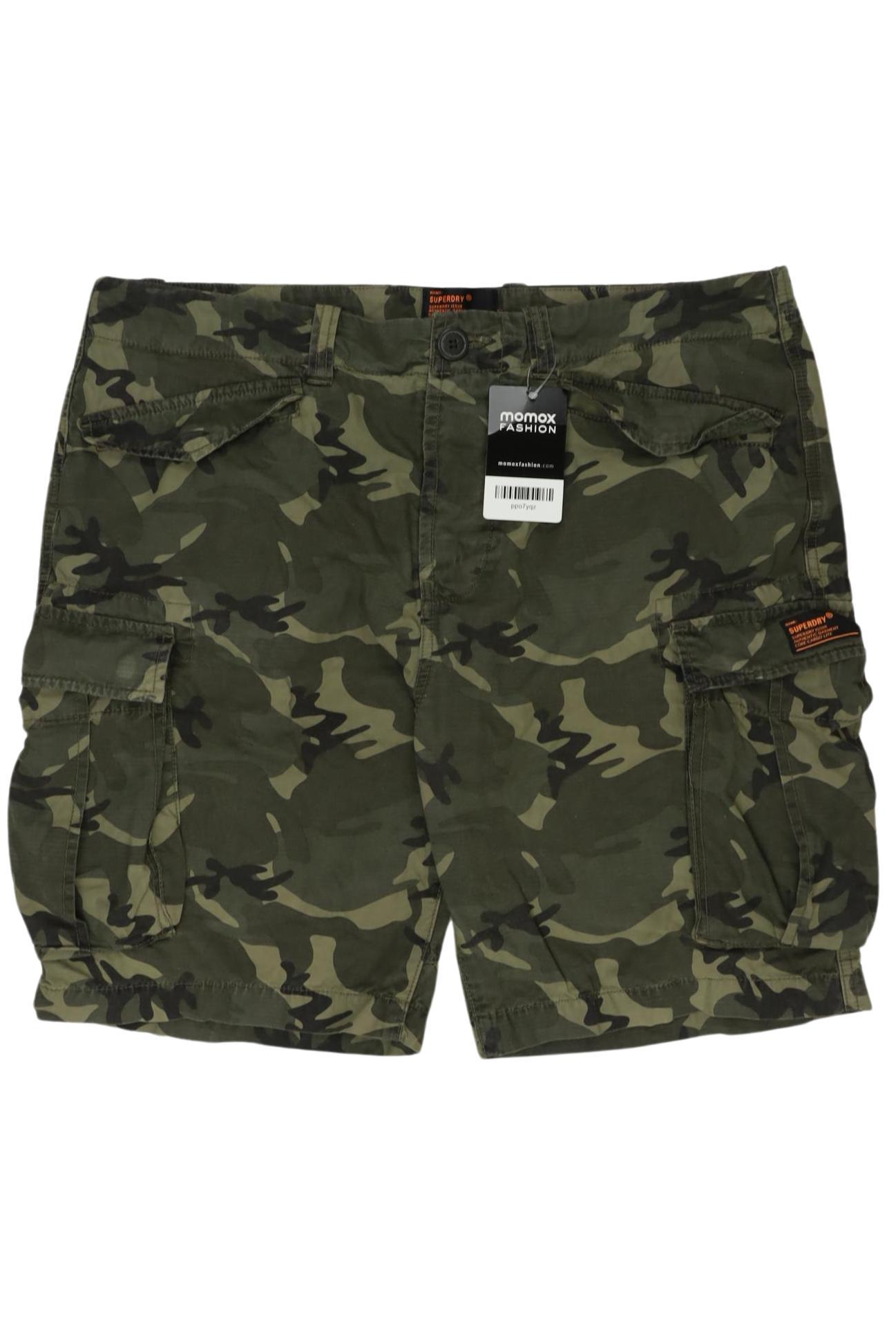 

Superdry Herren Shorts, grün, Gr. 34