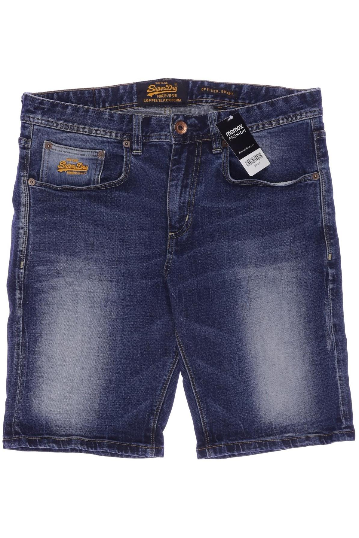 

Superdry Herren Shorts, blau, Gr. 32