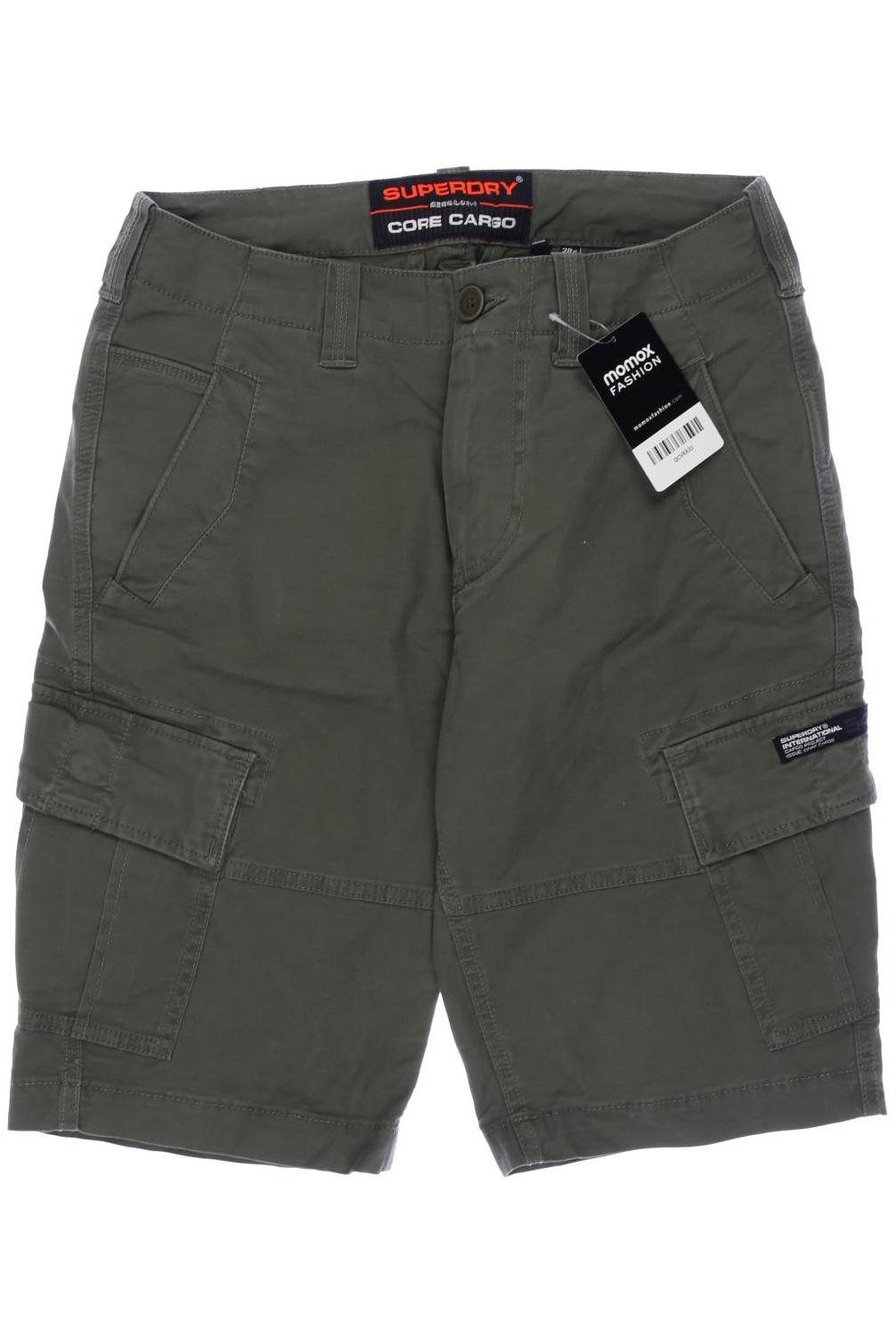

Superdry Herren Shorts, grün, Gr. 28