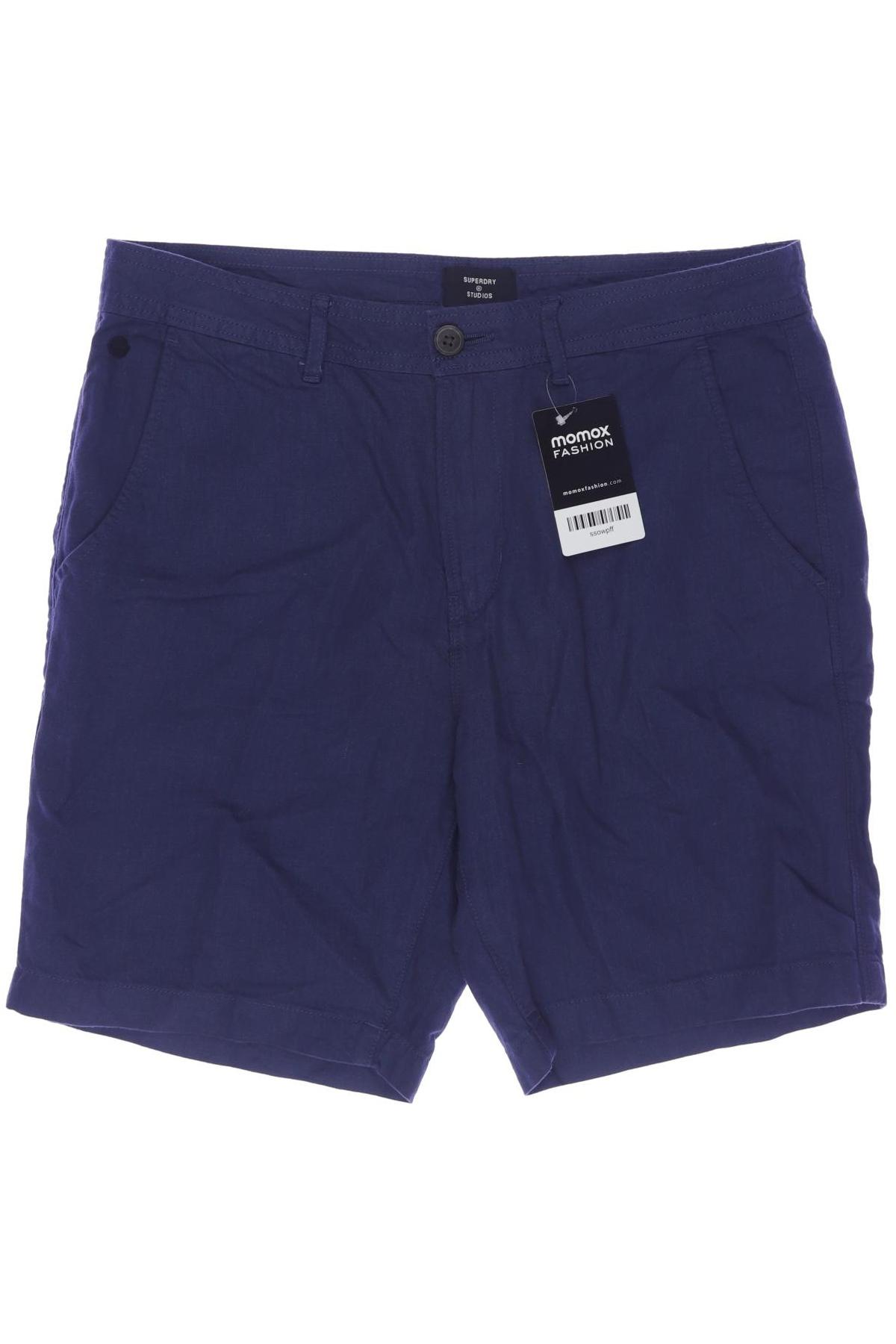 

Superdry Herren Shorts, marineblau, Gr. 32