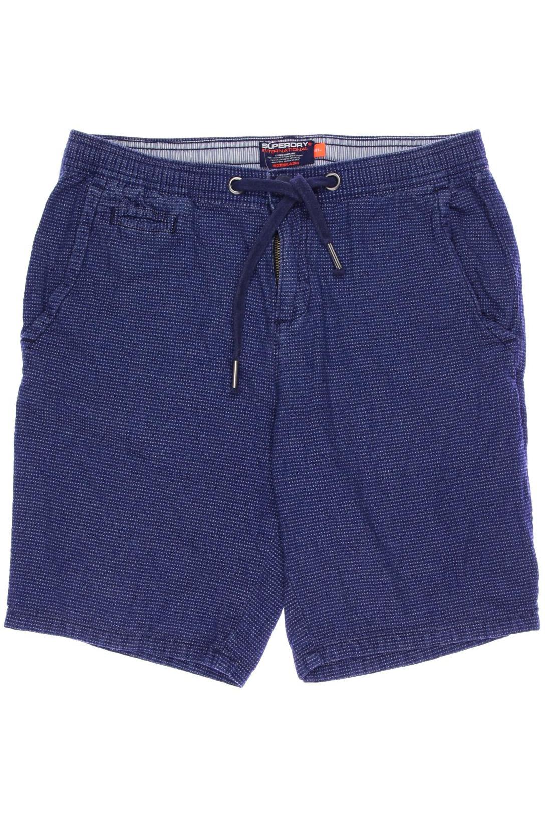 

Superdry Herren Shorts, blau, Gr. 31