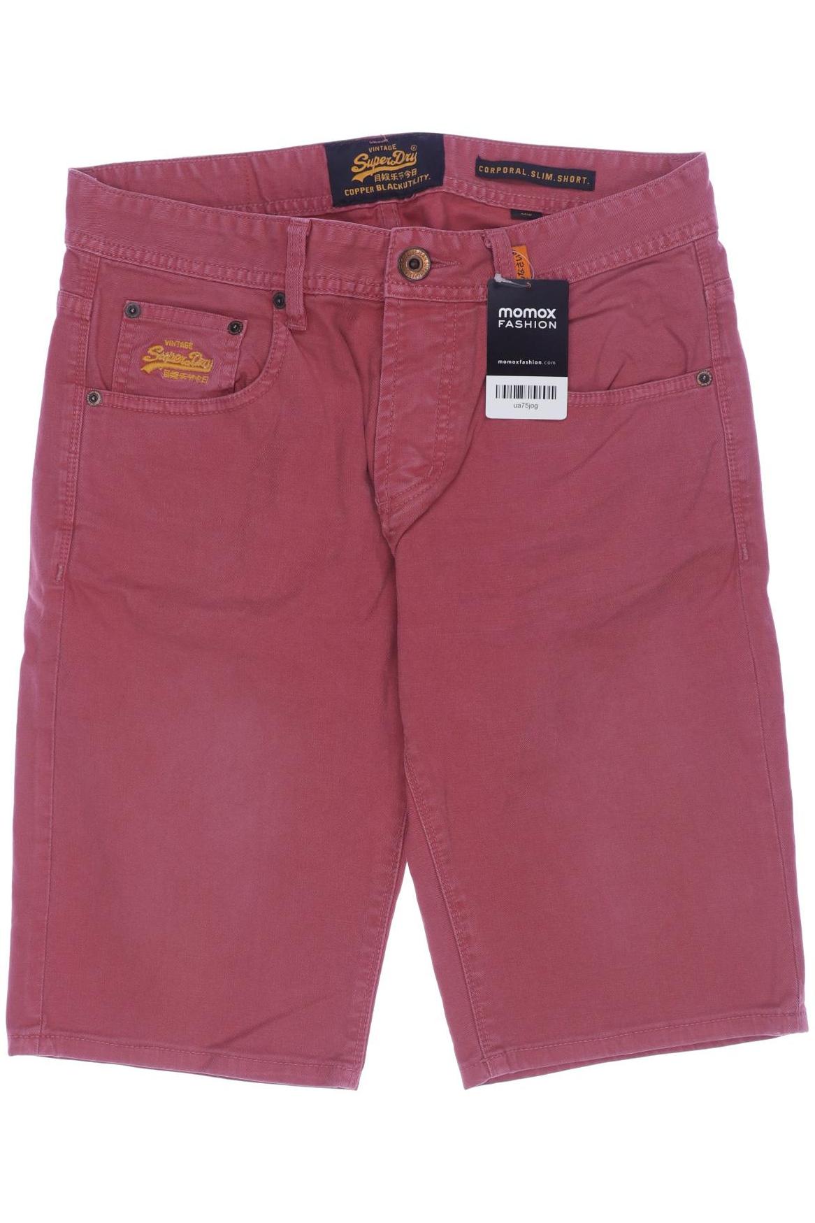 

Superdry Herren Shorts, pink, Gr. 32