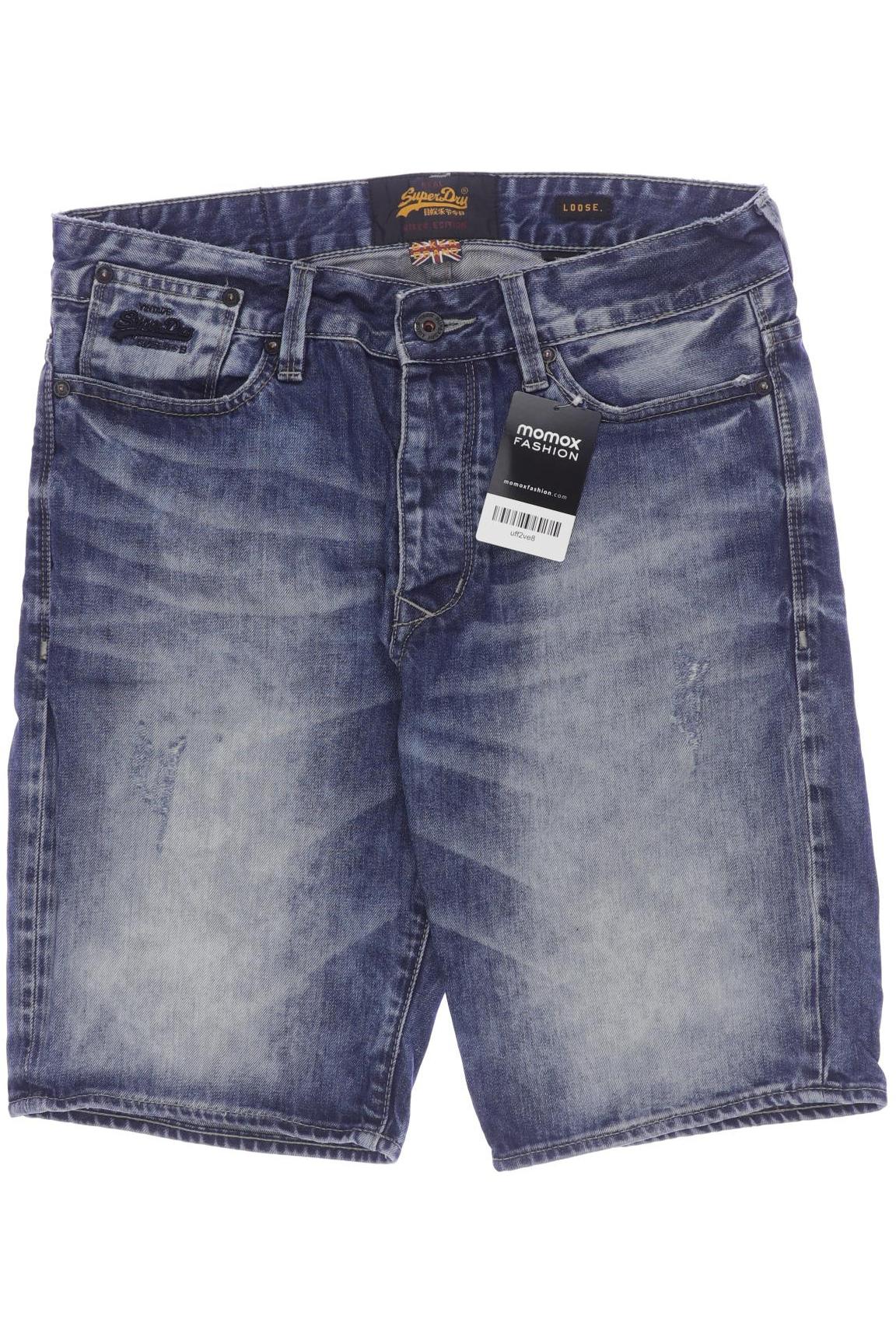 

Superdry Herren Shorts, blau, Gr. 31