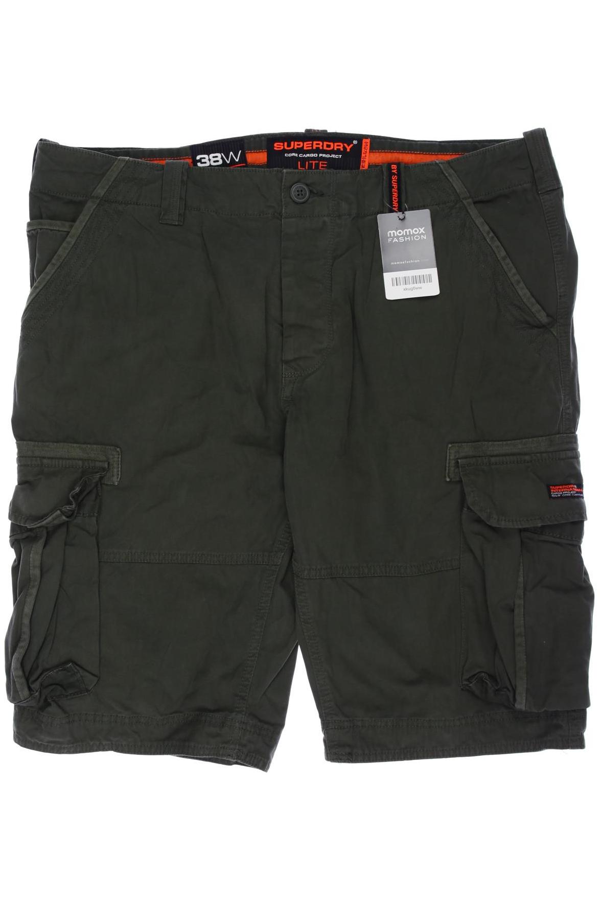 

Superdry Herren Shorts, grün, Gr. 38