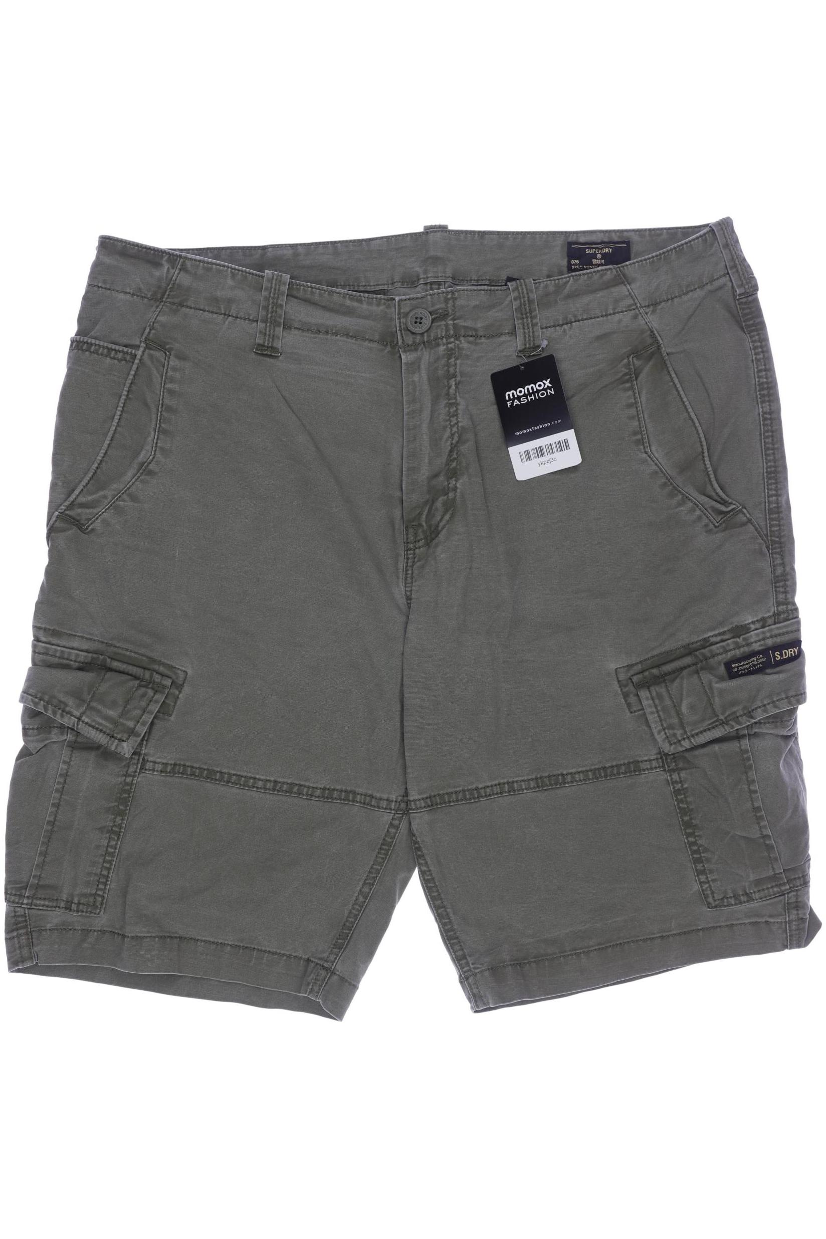 

Superdry Herren Shorts, grün, Gr. 38