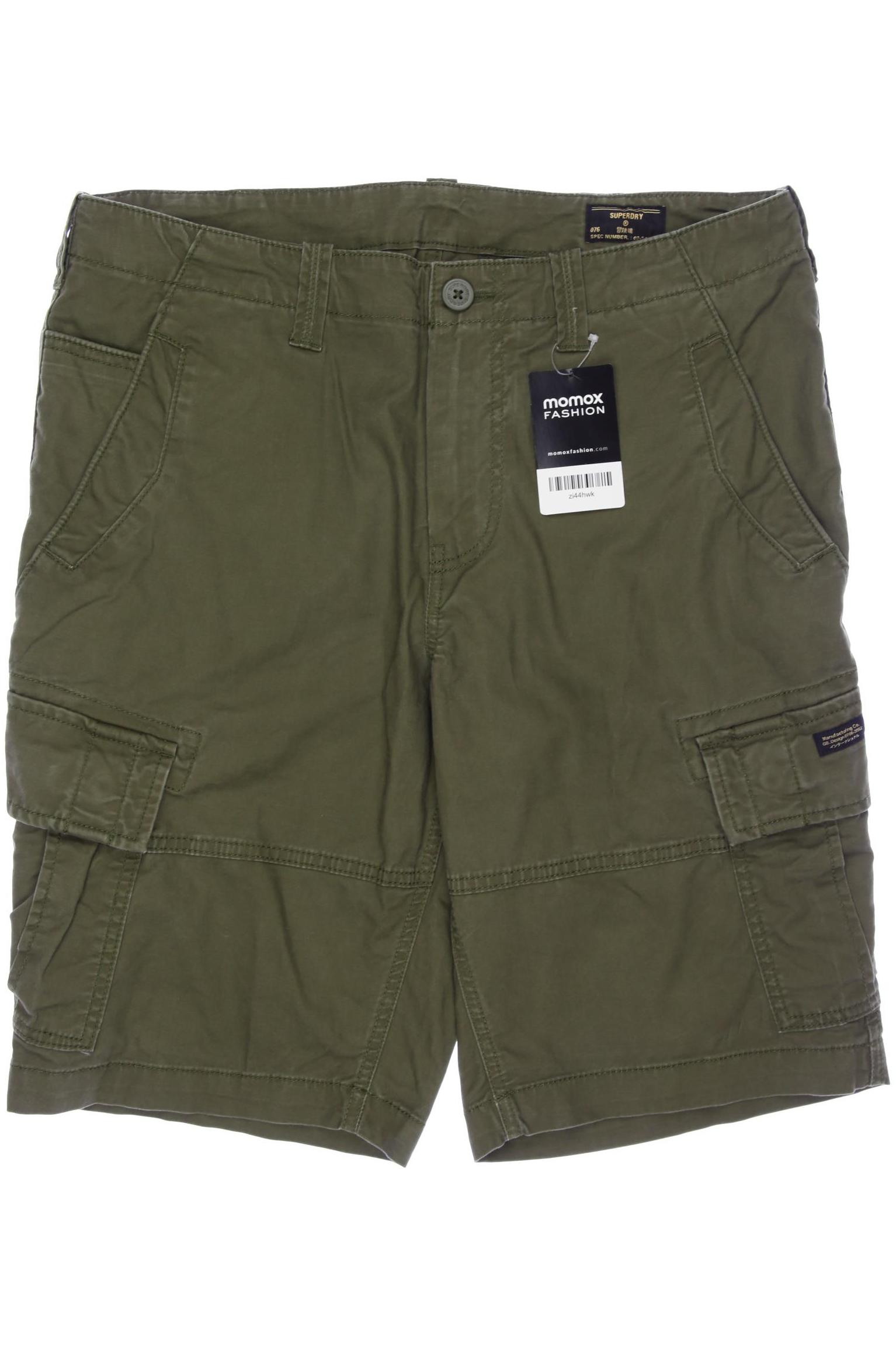 

Superdry Herren Shorts, grün, Gr. 34