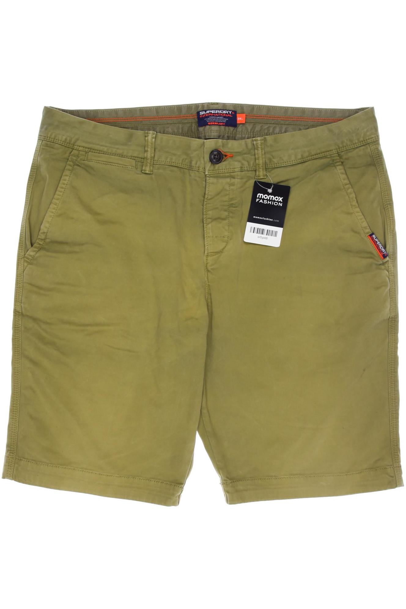 

Superdry Herren Shorts, grün, Gr. 34