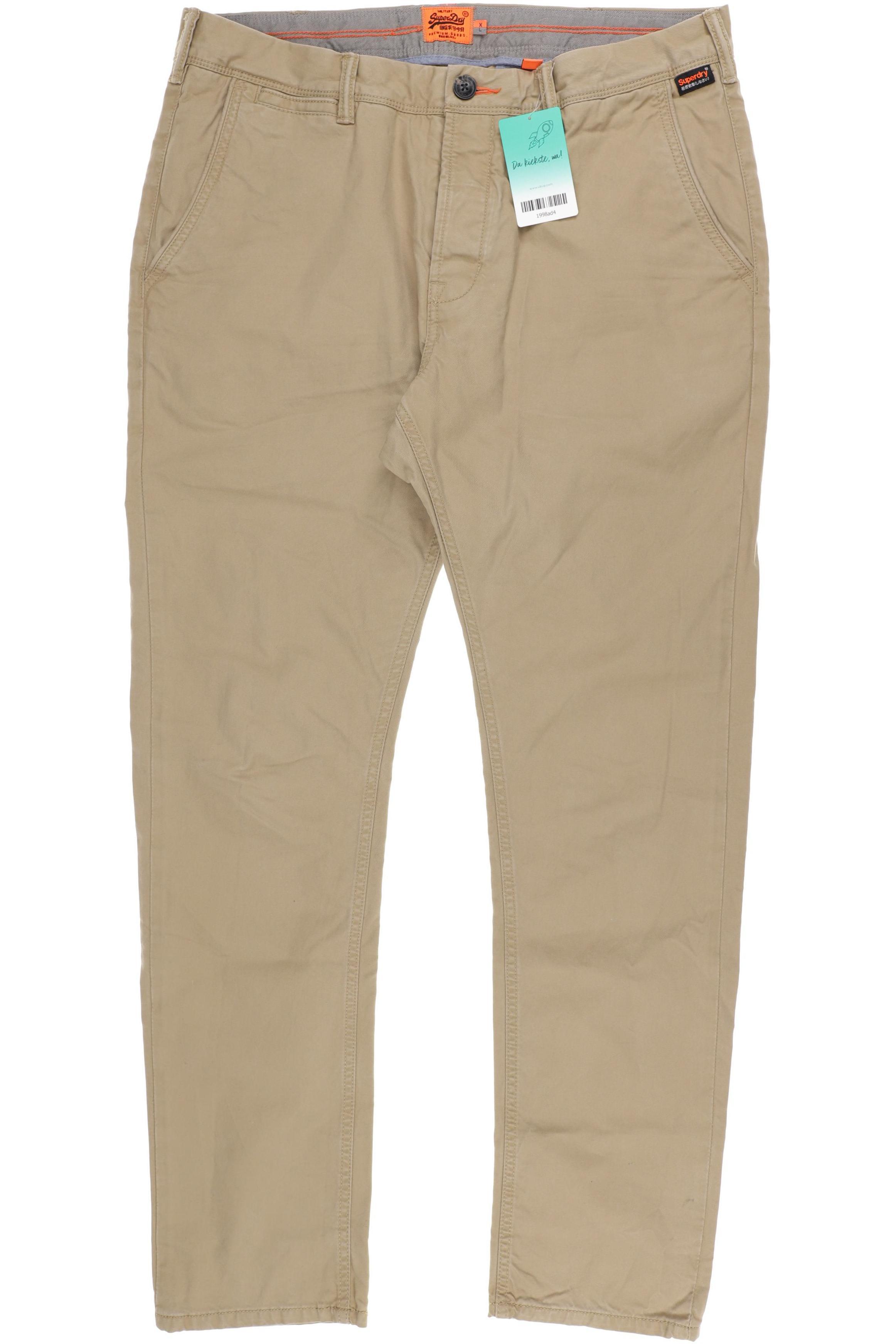 

Superdry Herren Stoffhose, beige, Gr.