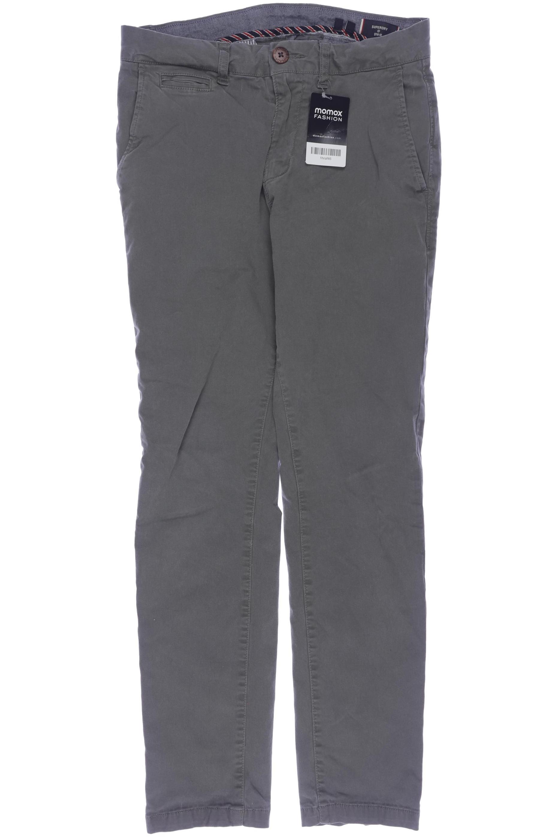 

Superdry Herren Stoffhose, grün, Gr. 30