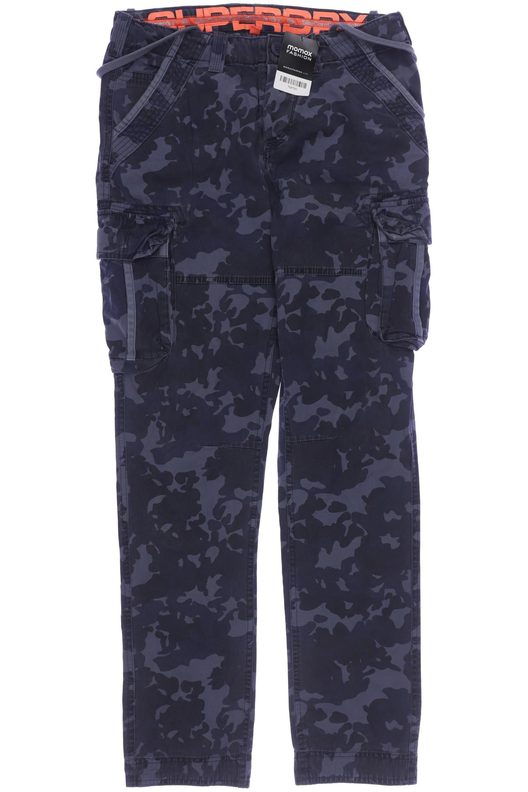 

Superdry Herren Stoffhose, marineblau, Gr. 0