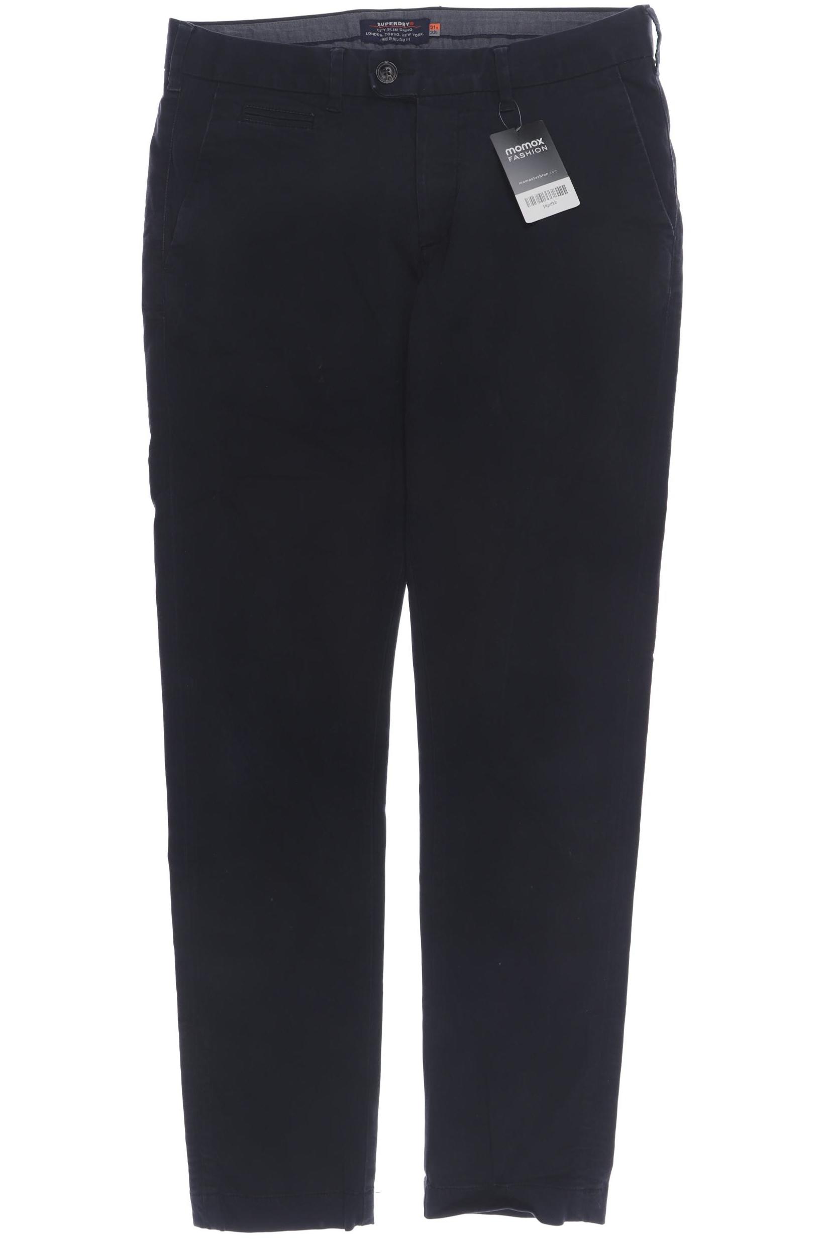 

Superdry Herren Stoffhose, marineblau