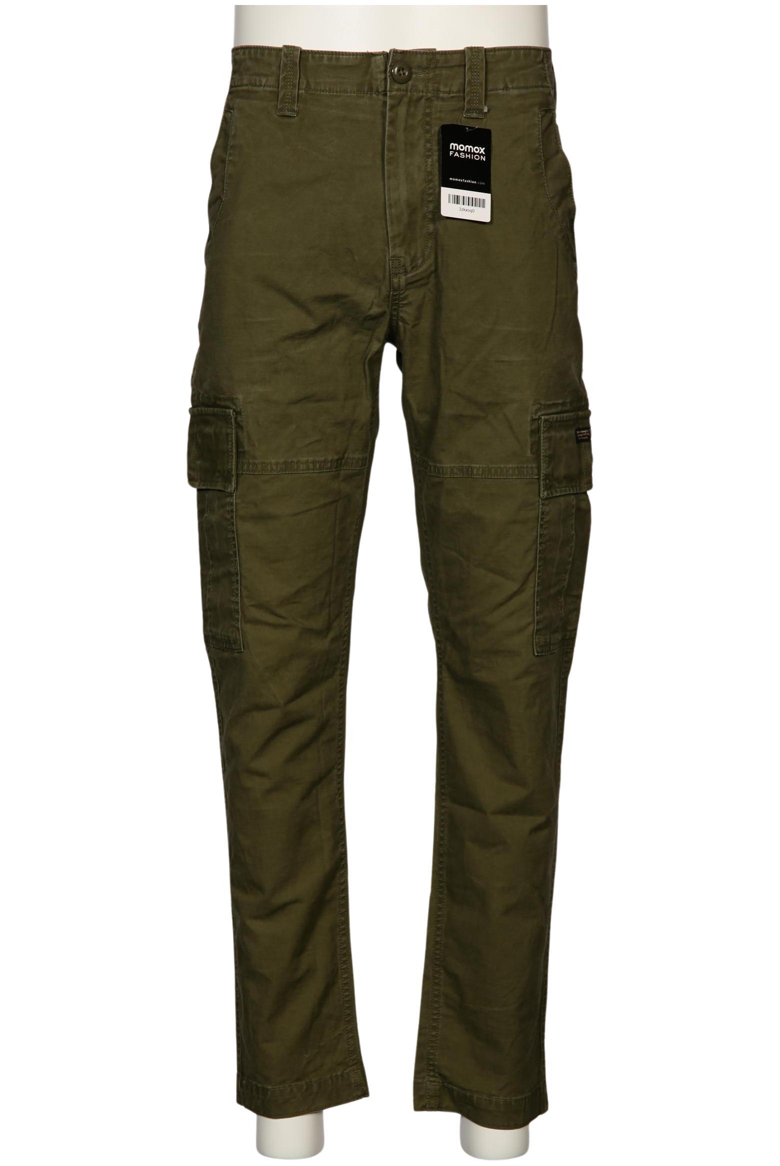 

Superdry Herren Stoffhose, grün, Gr. 32