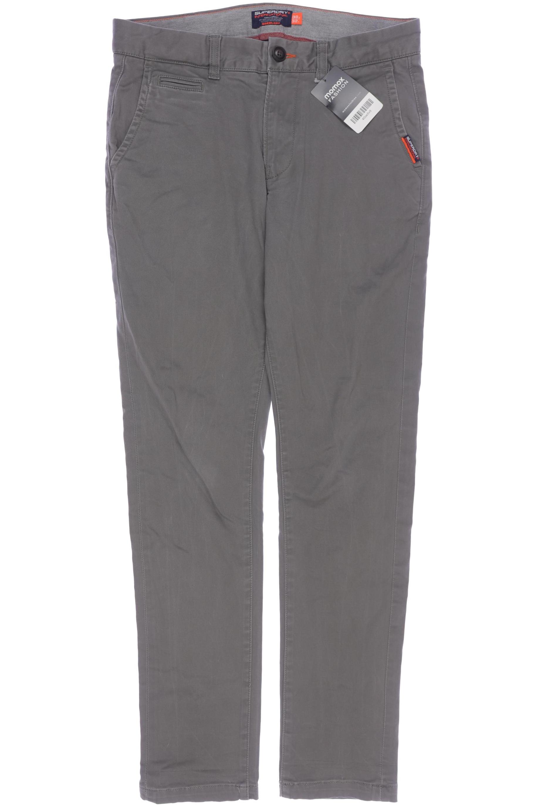 

Superdry Herren Stoffhose, grün, Gr. 30